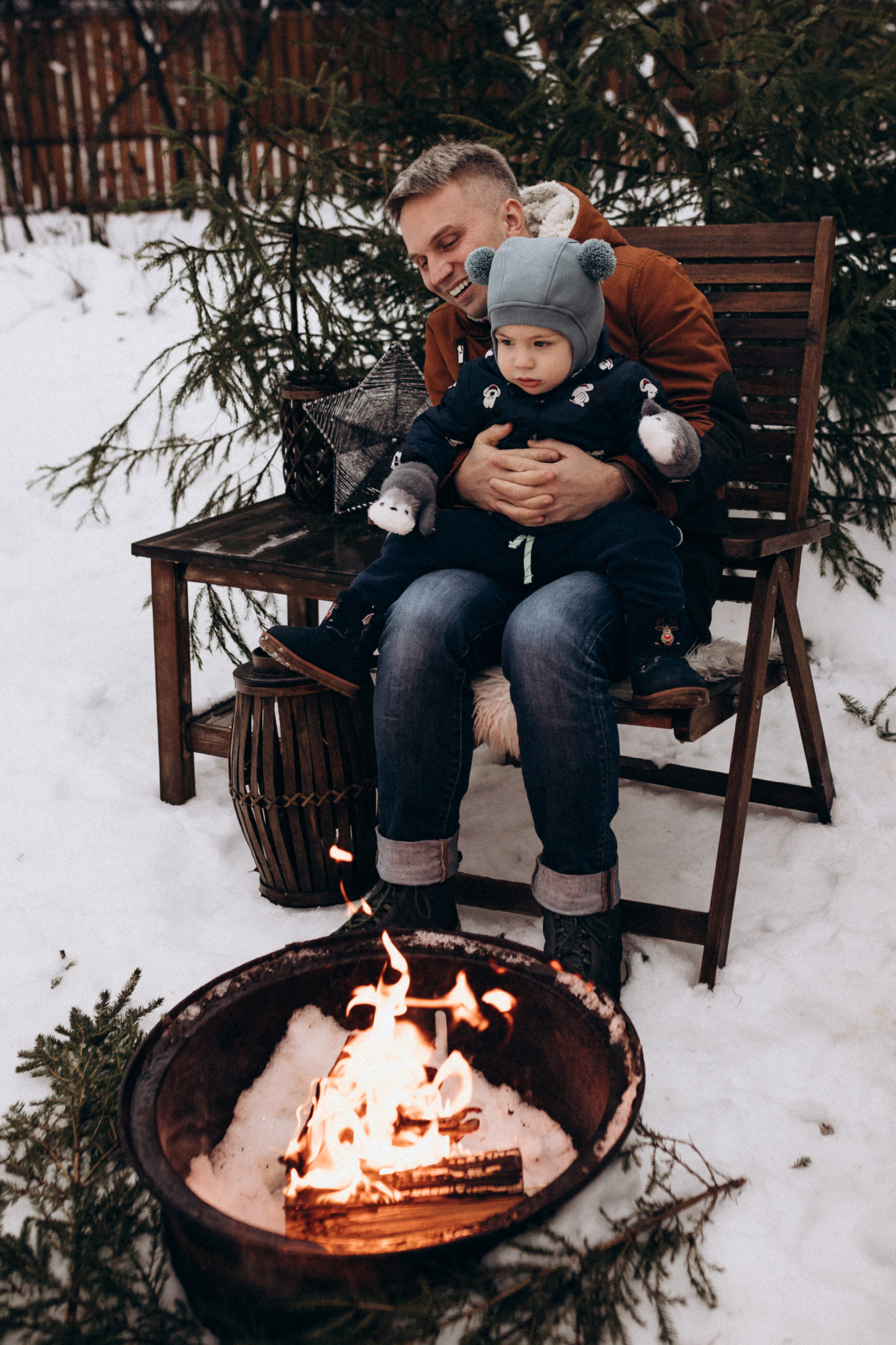 Новогодняя история. Семейный фотограф Юлия Роберт. Москва