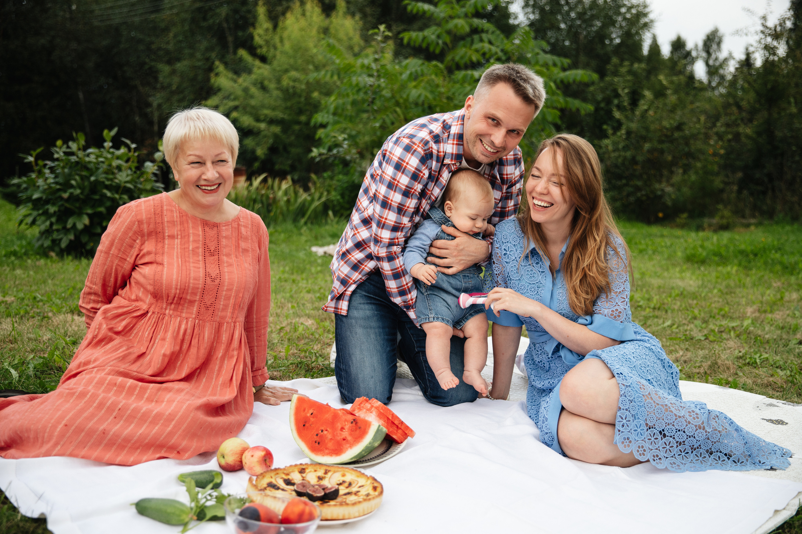 Дачная история. Семейный фотограф Юлия Роберт. Москва
