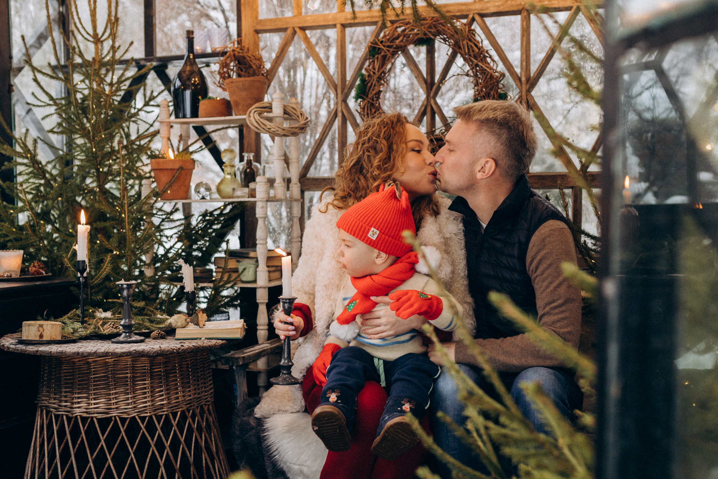Новогодняя история. Семейный фотограф Юлия Роберт. Москва