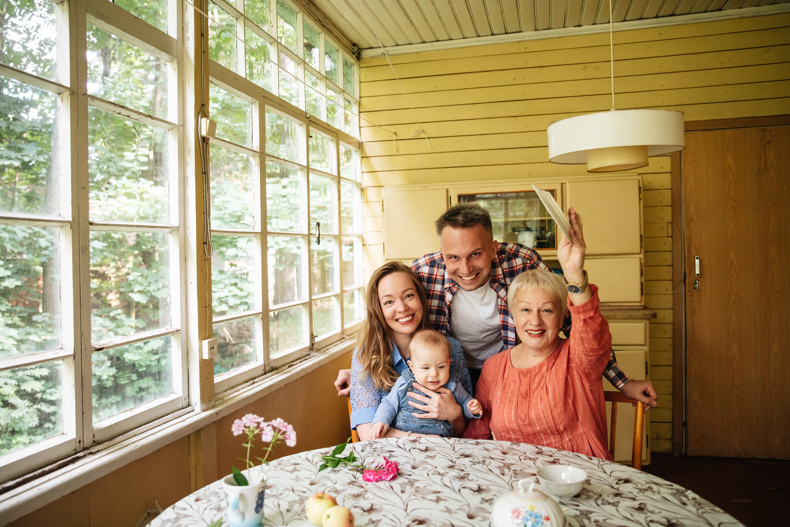 Дачная история. Семейный фотограф Юлия Роберт. Москва