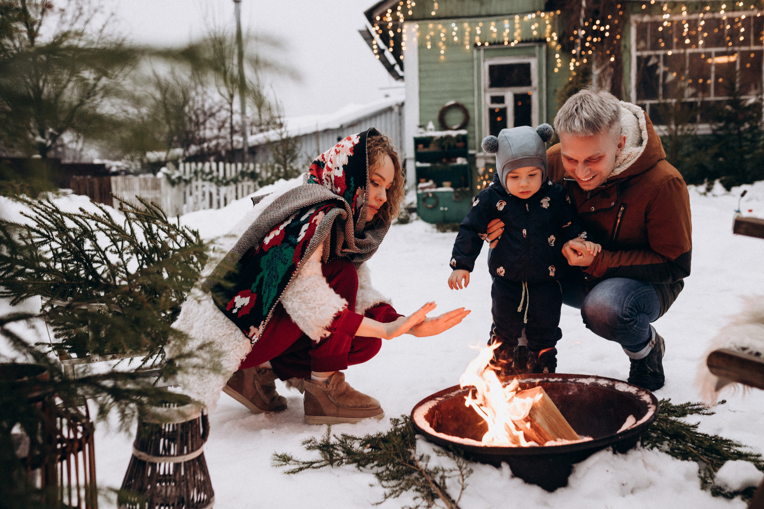 Новогодняя история. Семейный фотограф Юлия Роберт. Москва