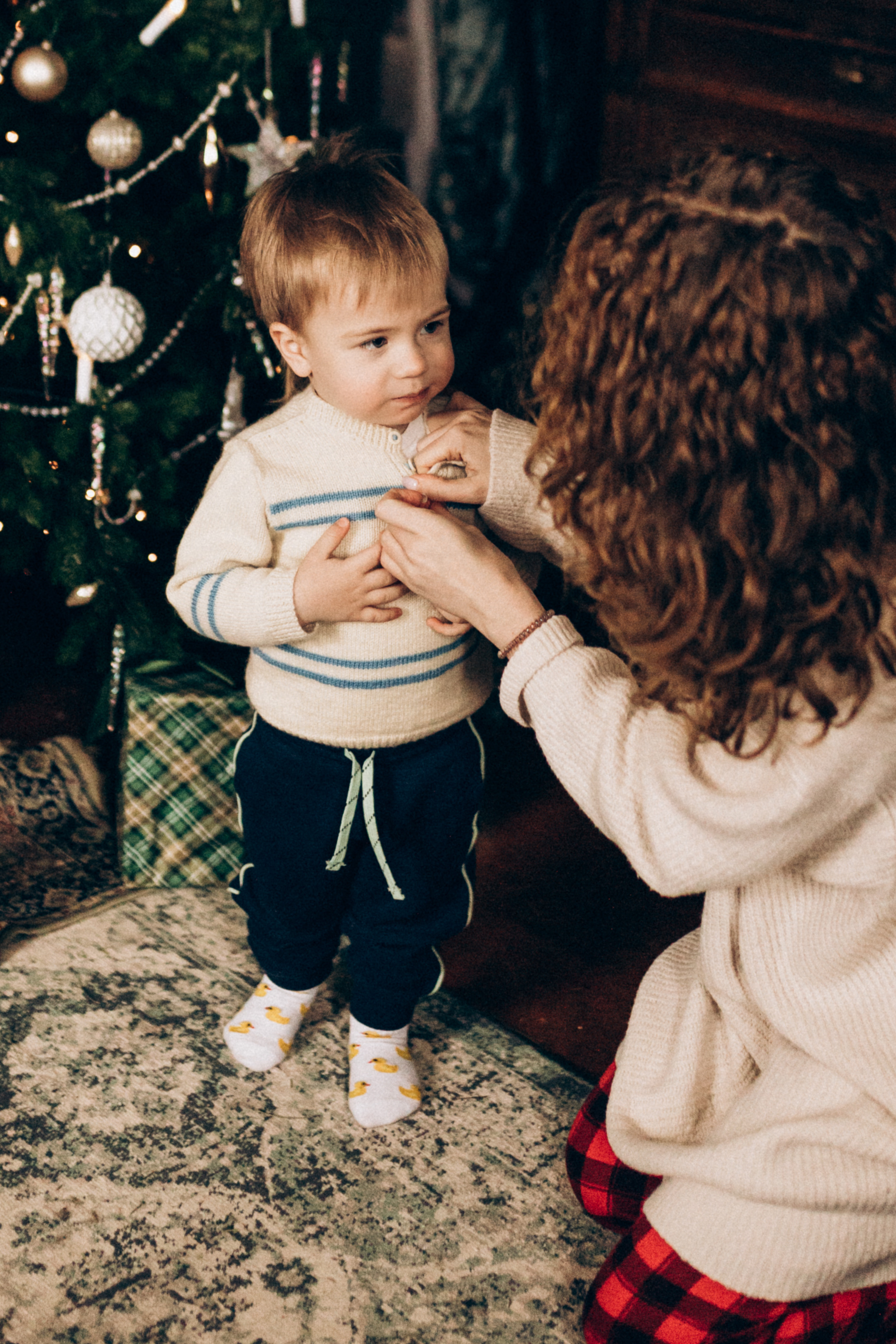 Новогодняя история. Семейный фотограф Юлия Роберт. Москва