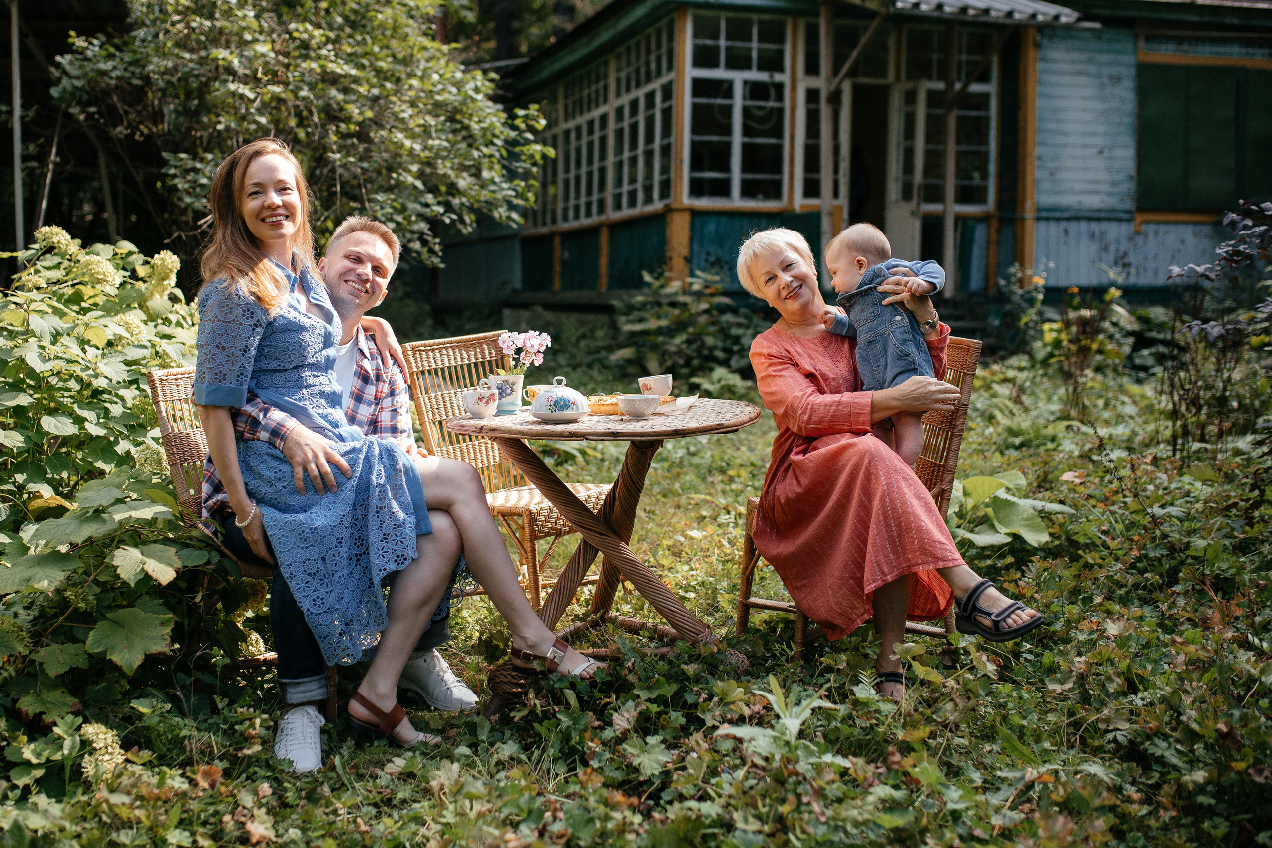 Дачная история. Семейный фотограф Юлия Роберт. Москва