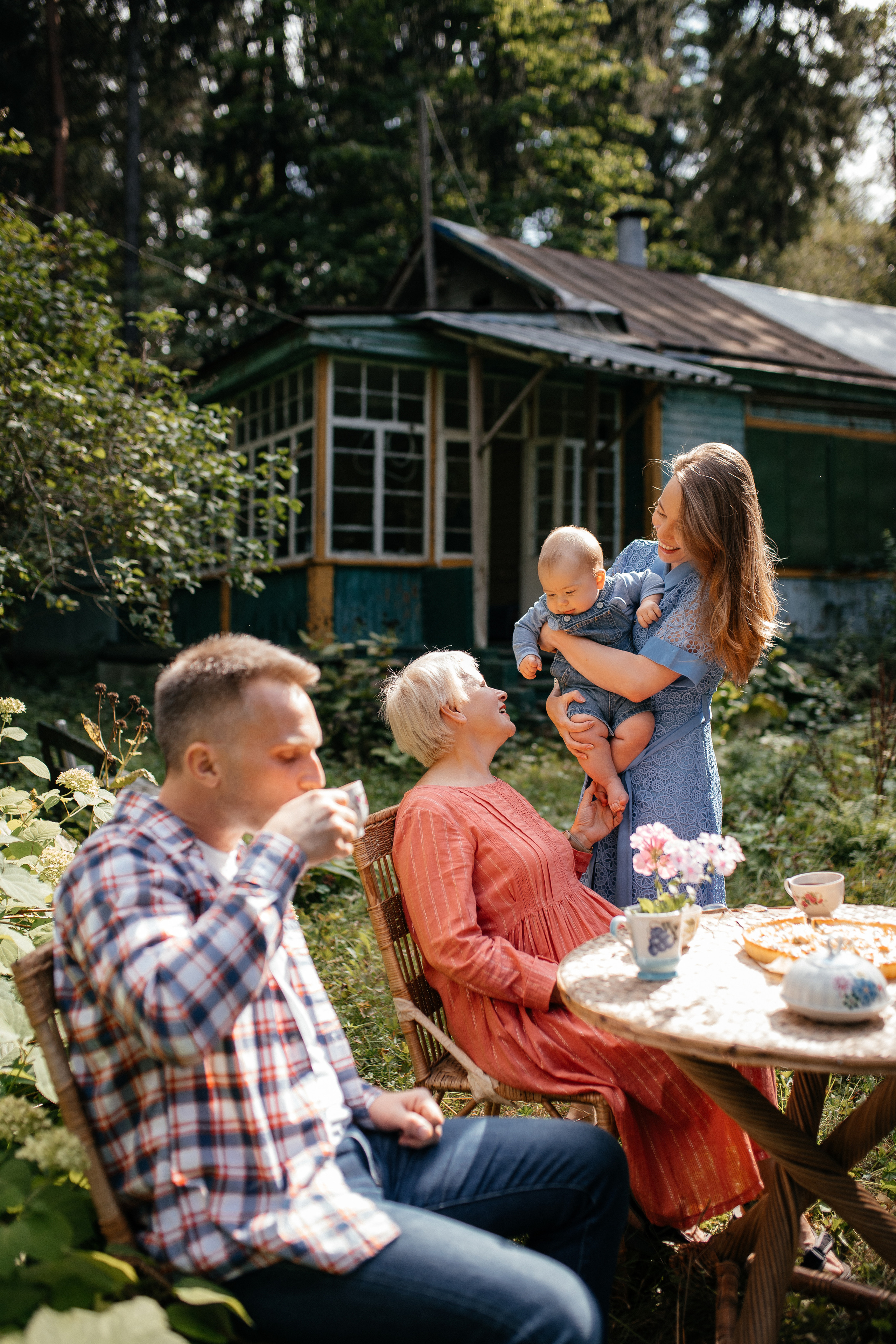 Дачная история. Семейный фотограф Юлия Роберт. Москва