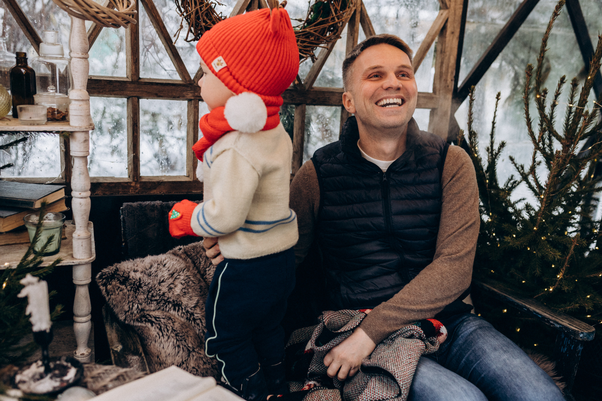 Новогодняя история. Семейный фотограф Юлия Роберт. Москва