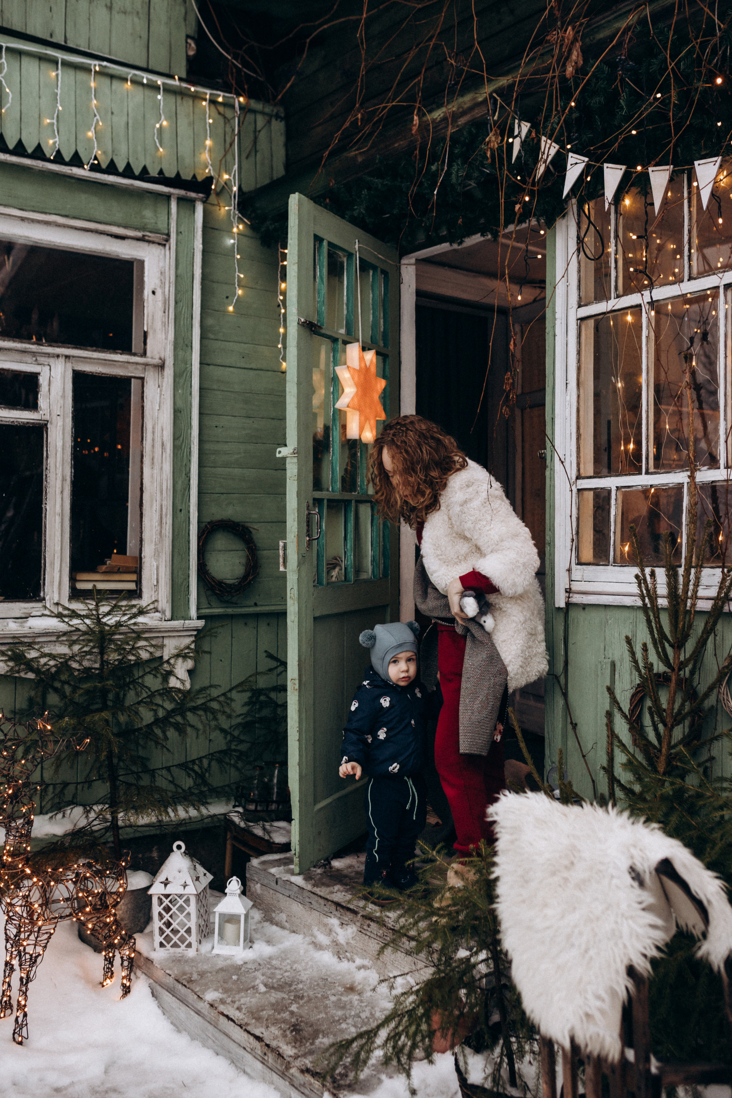 Новогодняя история. Семейный фотограф Юлия Роберт. Москва