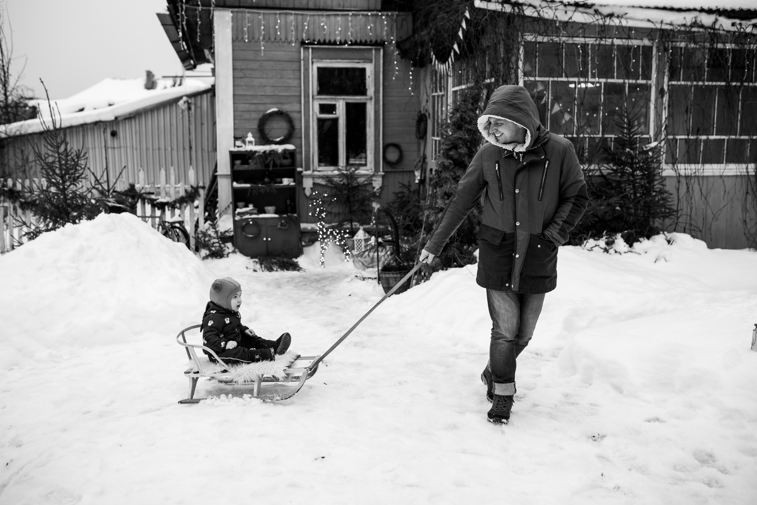 Новогодняя история. Семейный фотограф Юлия Роберт. Москва