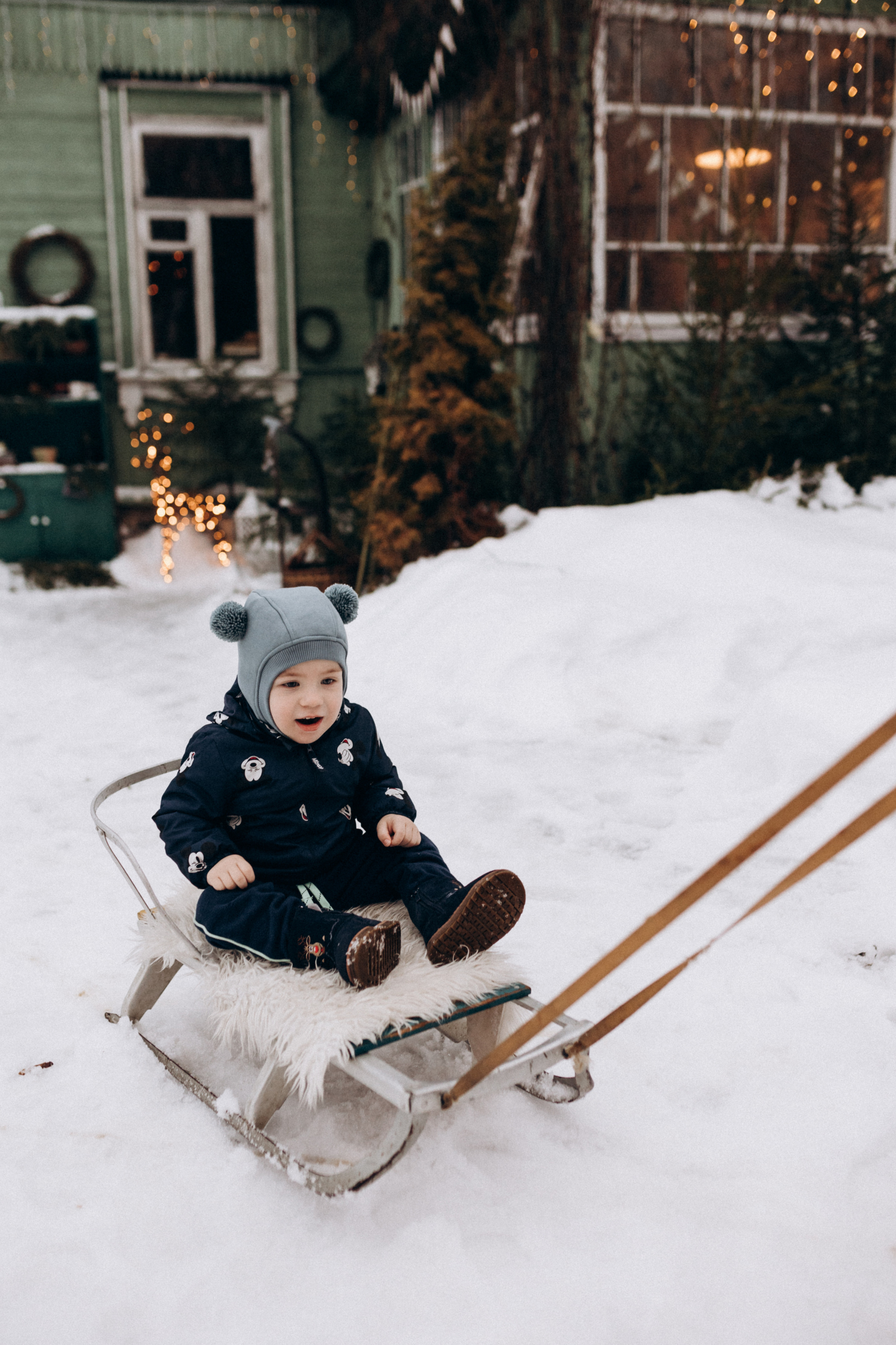 Новогодняя история. Семейный фотограф Юлия Роберт. Москва