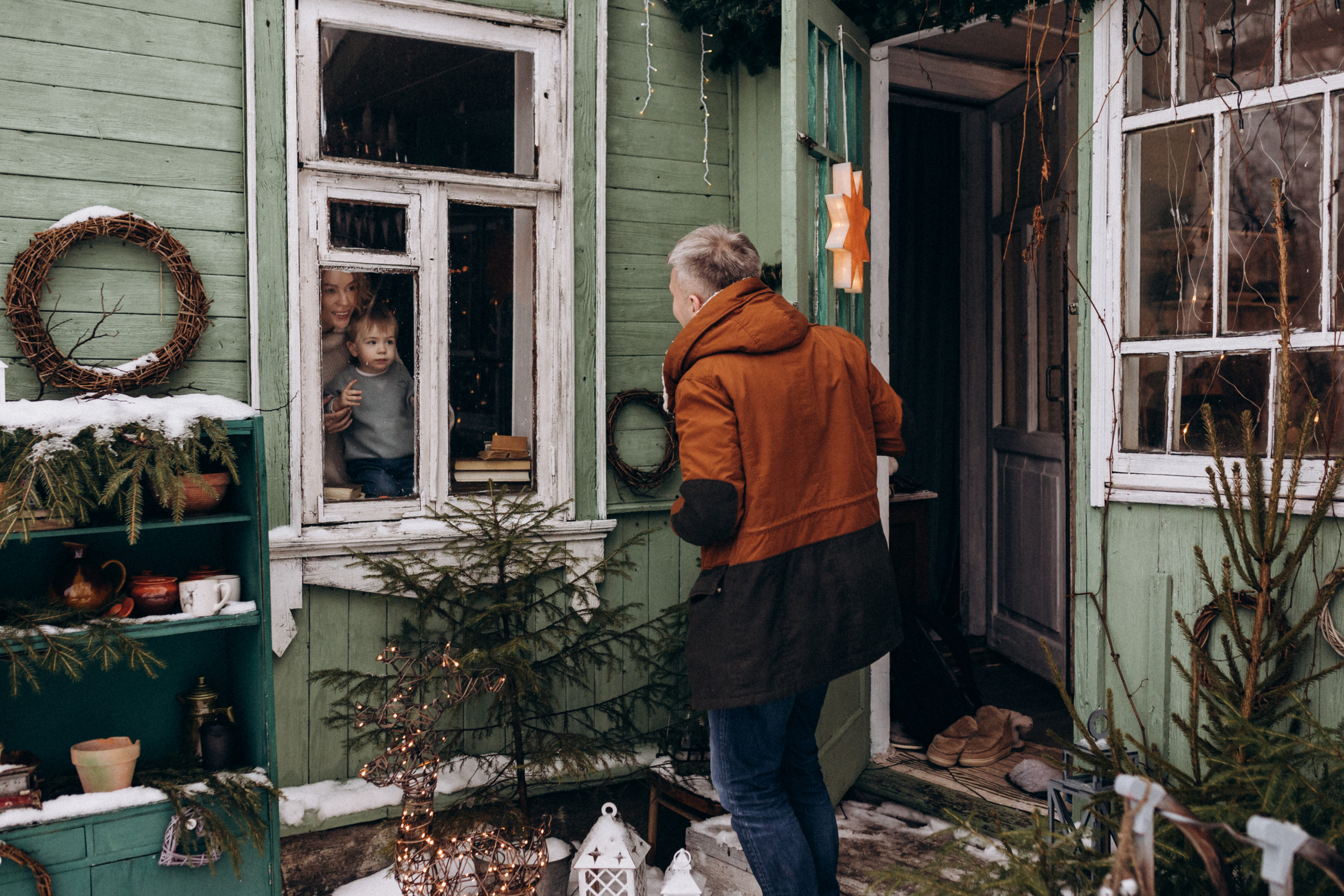 Новогодняя история. Семейный фотограф Юлия Роберт. Москва