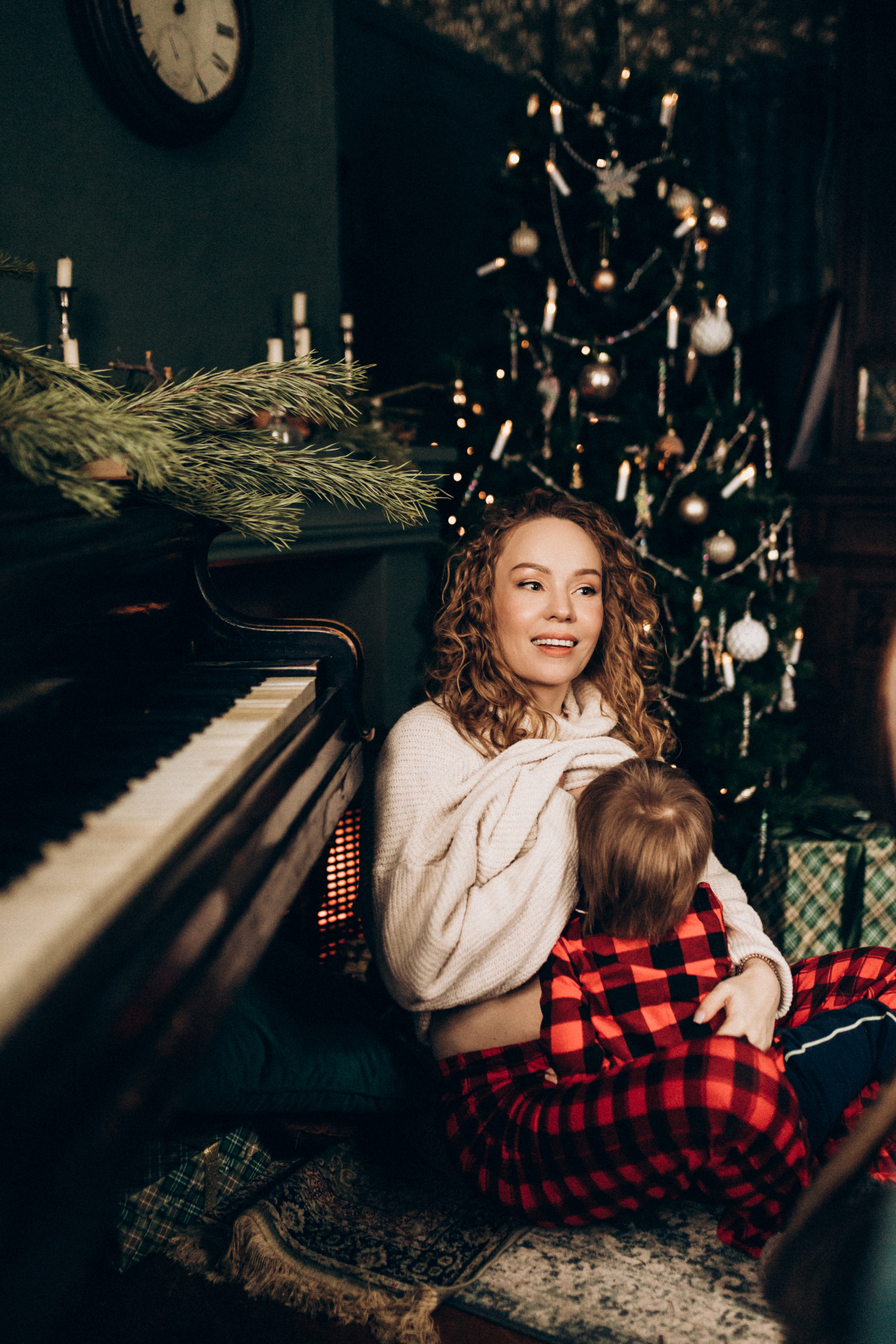 Новогодняя история. Семейный фотограф Юлия Роберт. Москва