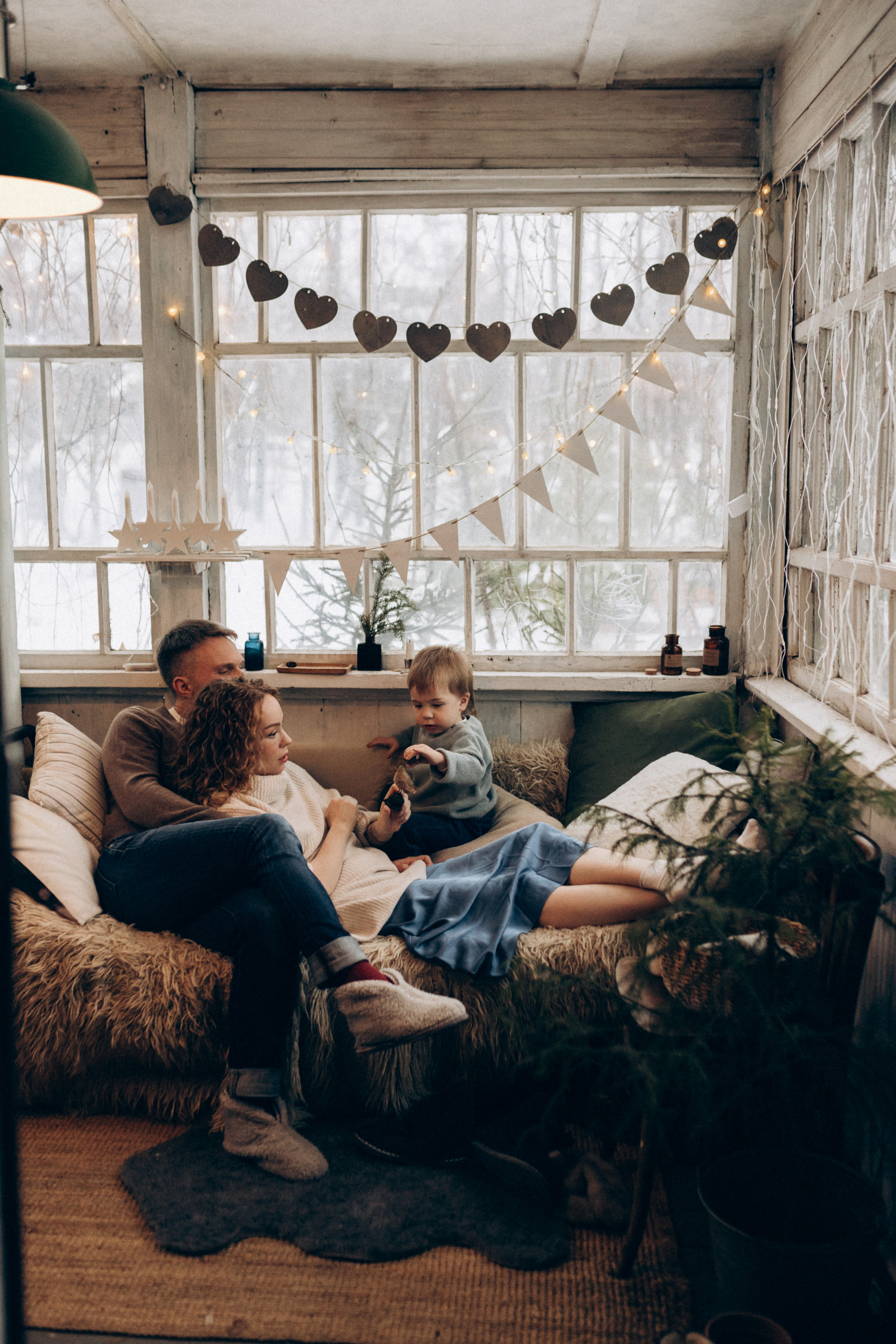 Новогодняя история. Семейный фотограф Юлия Роберт. Москва