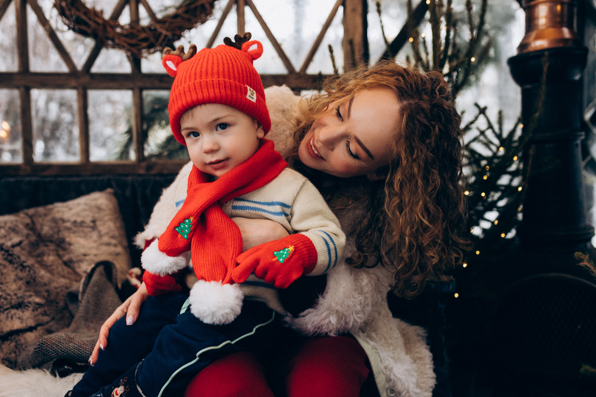 Новогодняя история. Семейный фотограф Юлия Роберт. Москва