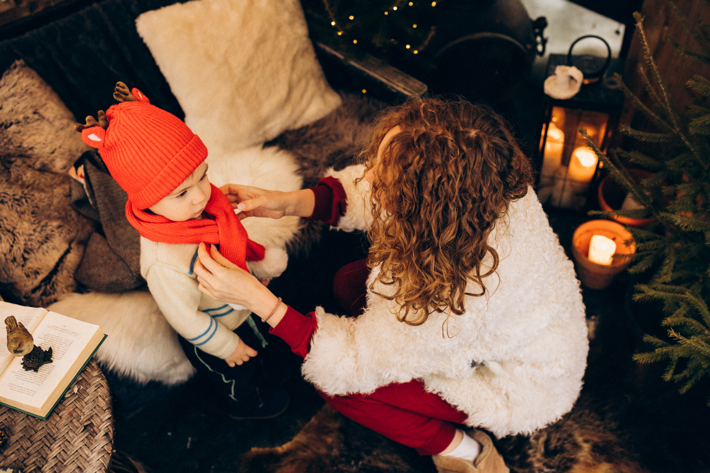 Новогодняя история. Семейный фотограф Юлия Роберт. Москва
