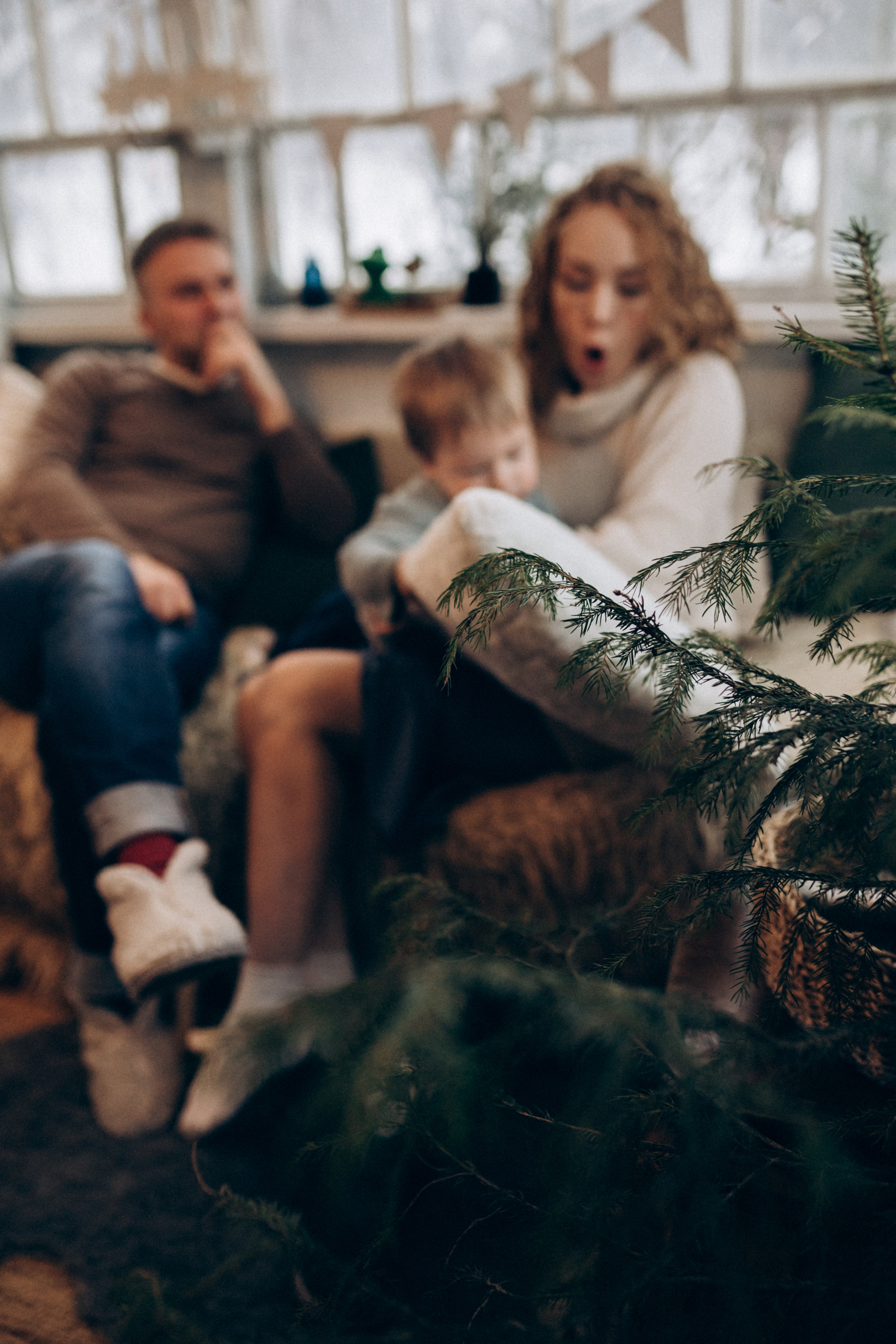 Новогодняя история. Семейный фотограф Юлия Роберт. Москва