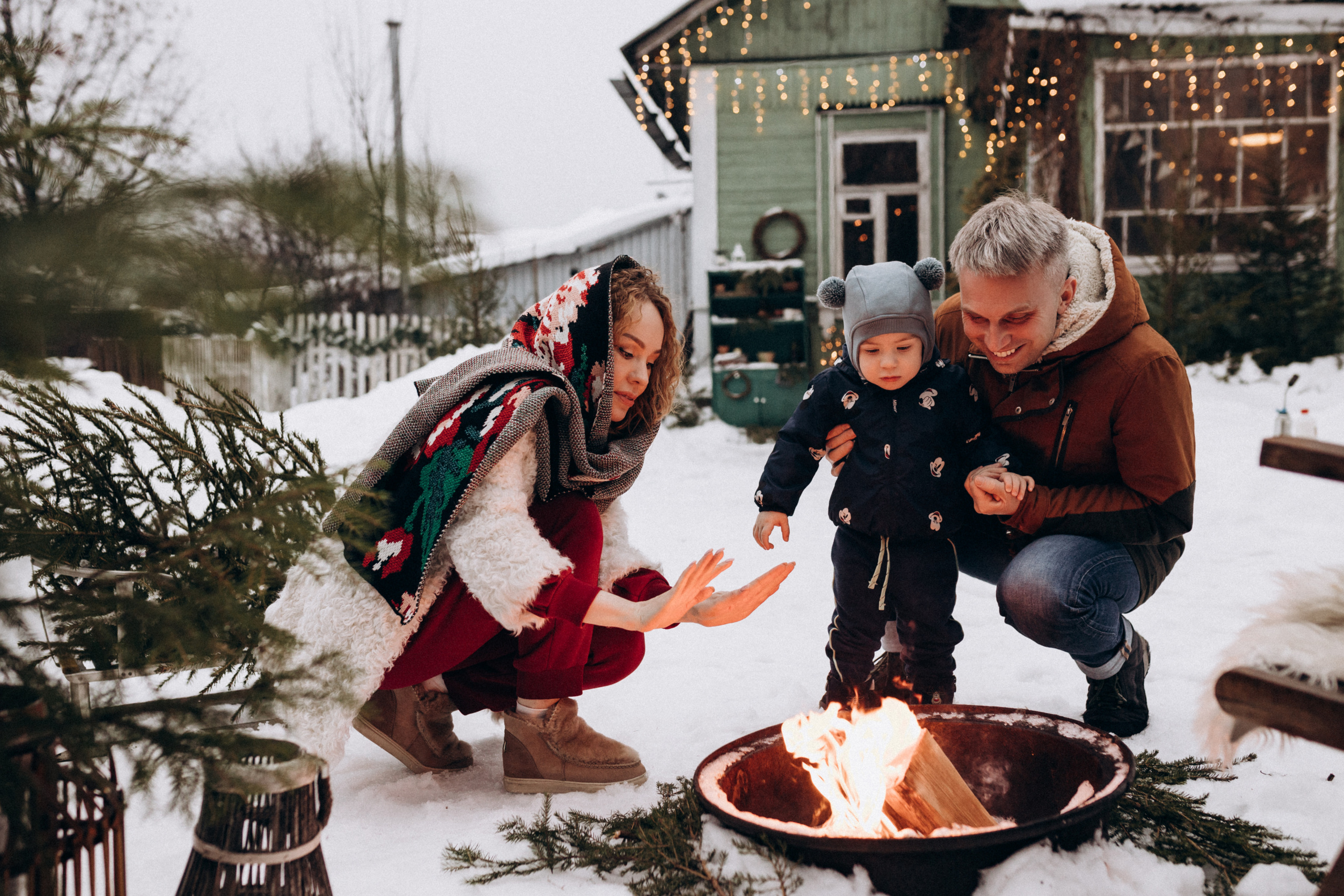 Новогодняя история. Семейный фотограф Юлия Роберт. Москва