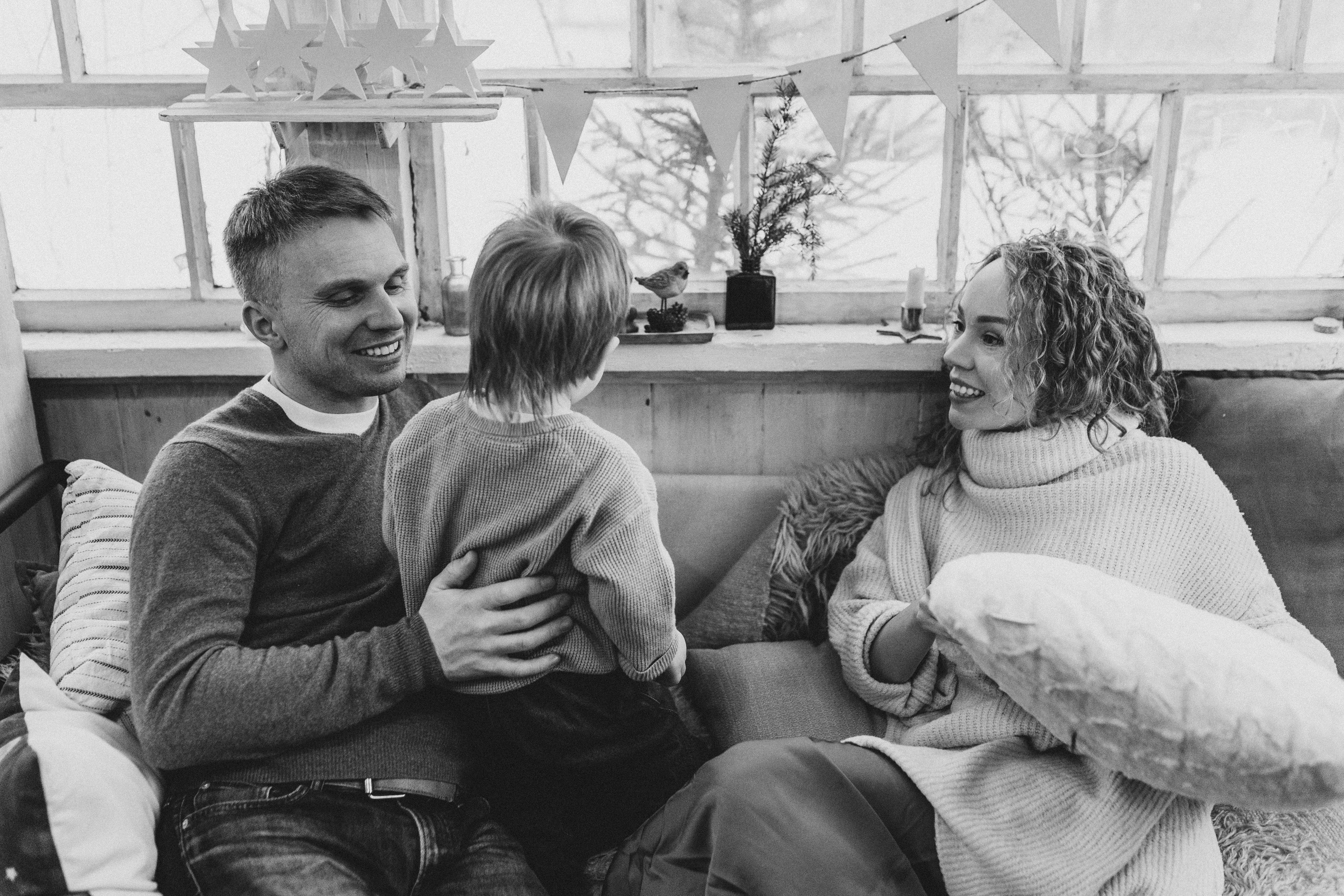 Новогодняя история. Семейный фотограф Юлия Роберт. Москва