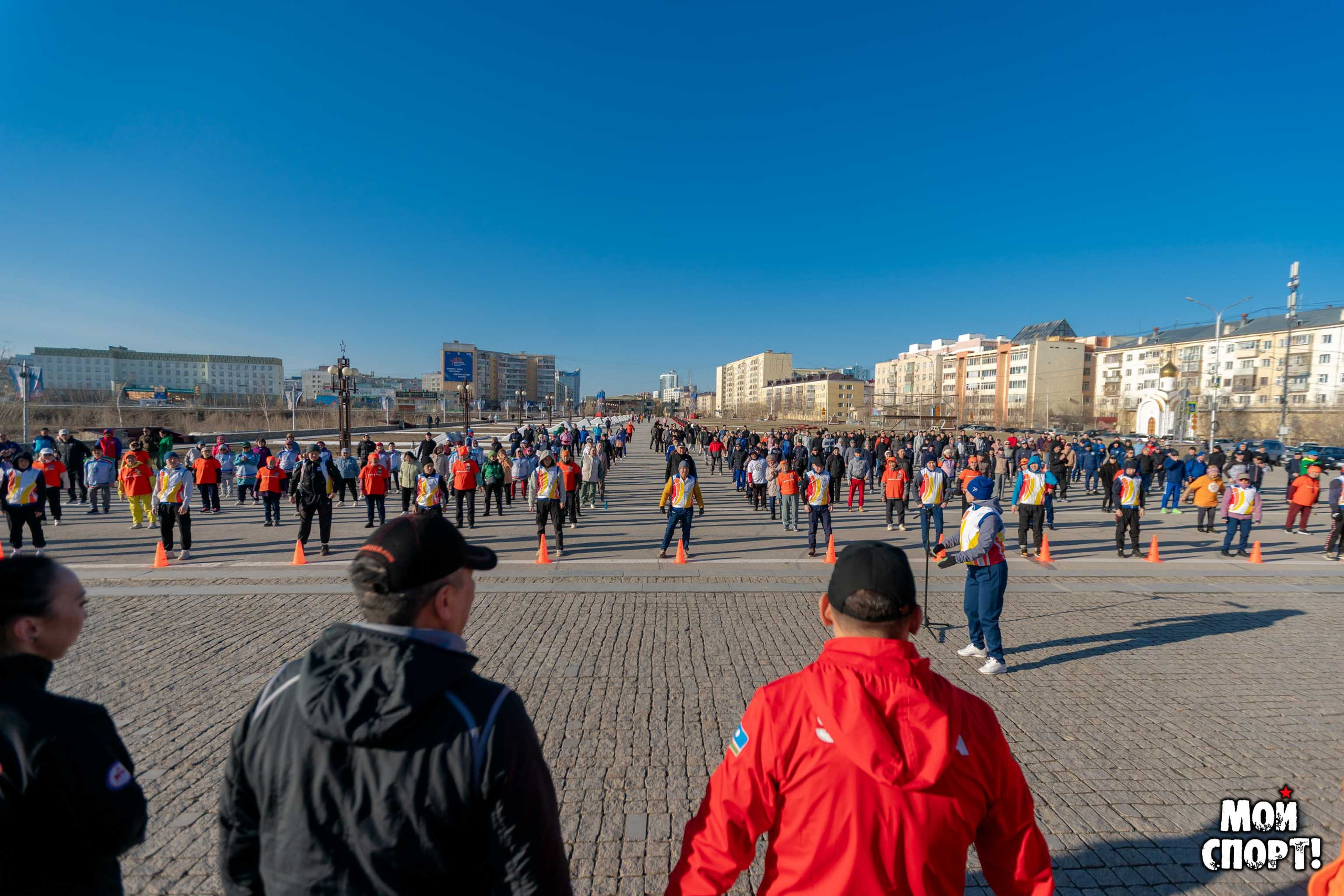 Утренние зарядки: открытие сезона. Студия «Мой Спорт!» — все о спорте в Якутии