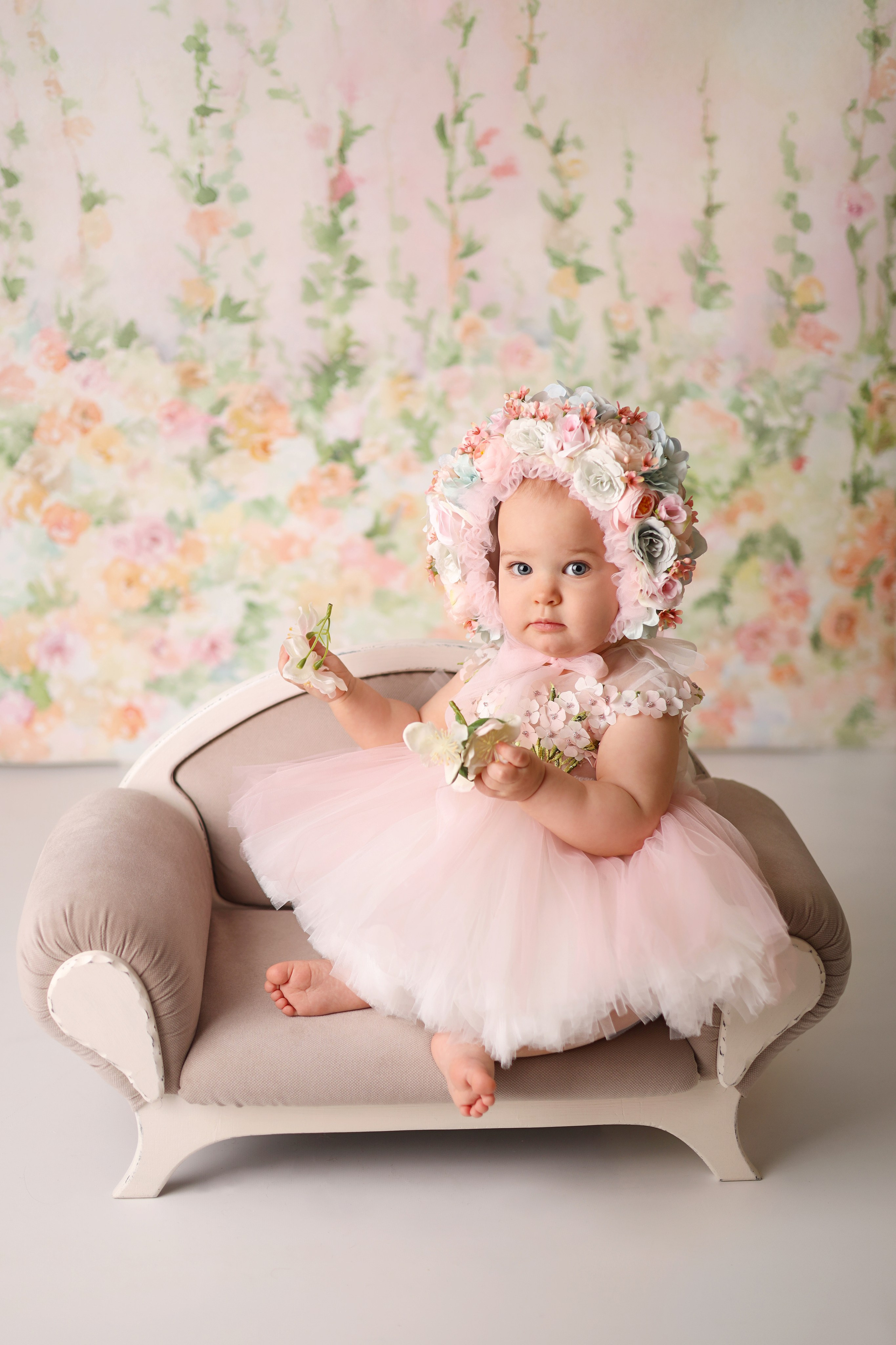 Маше 1 годик. Фотограф новорожденных Москва. Ньюборн фотограф Москва