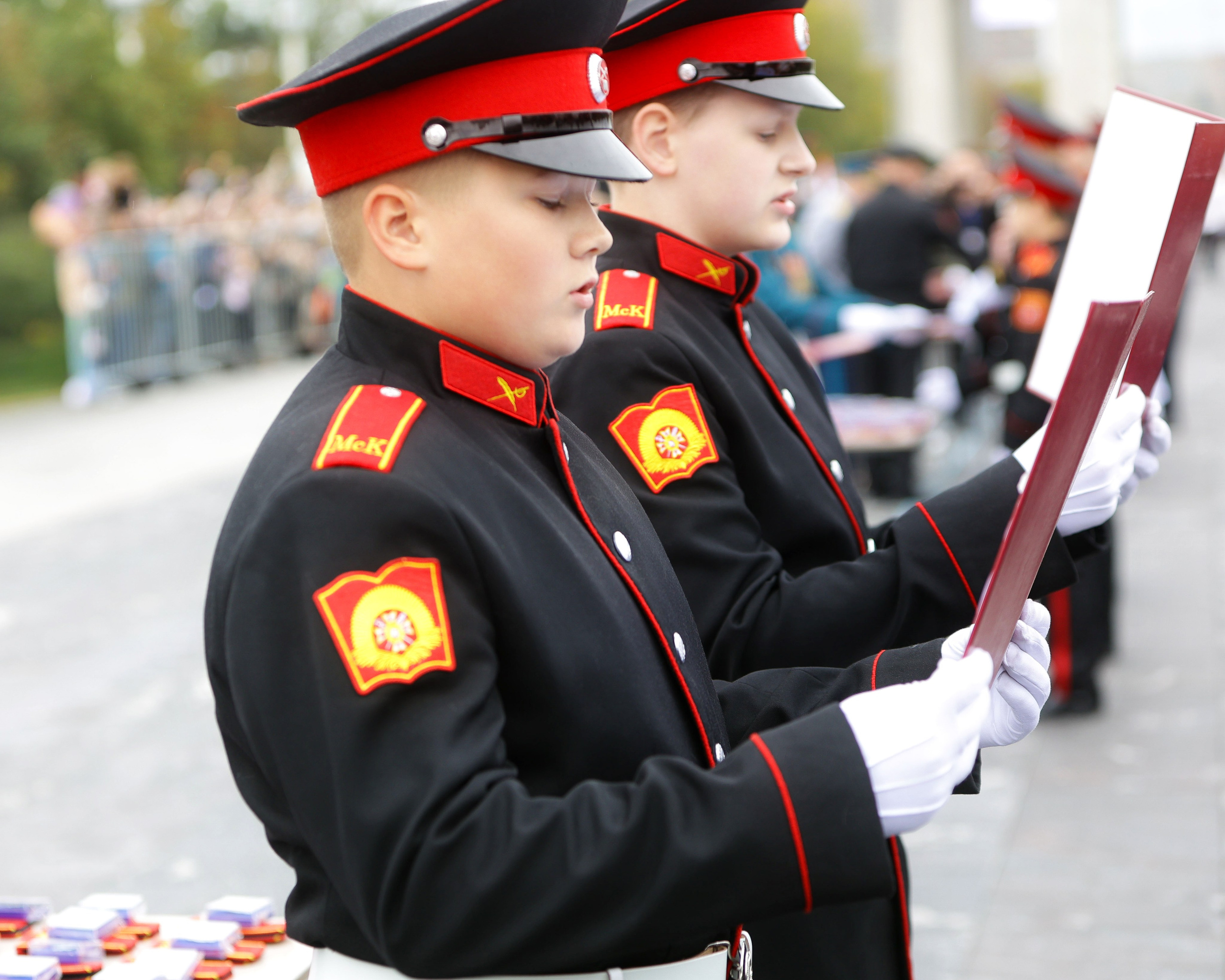 Посвящению в кадеты в Первом Московском кадетском корпусе, Дипломатической кадетской школы. Выпускные альбомы и школьный фотограф в Подольске, Троицке, Щербинке, Москве и Московской области