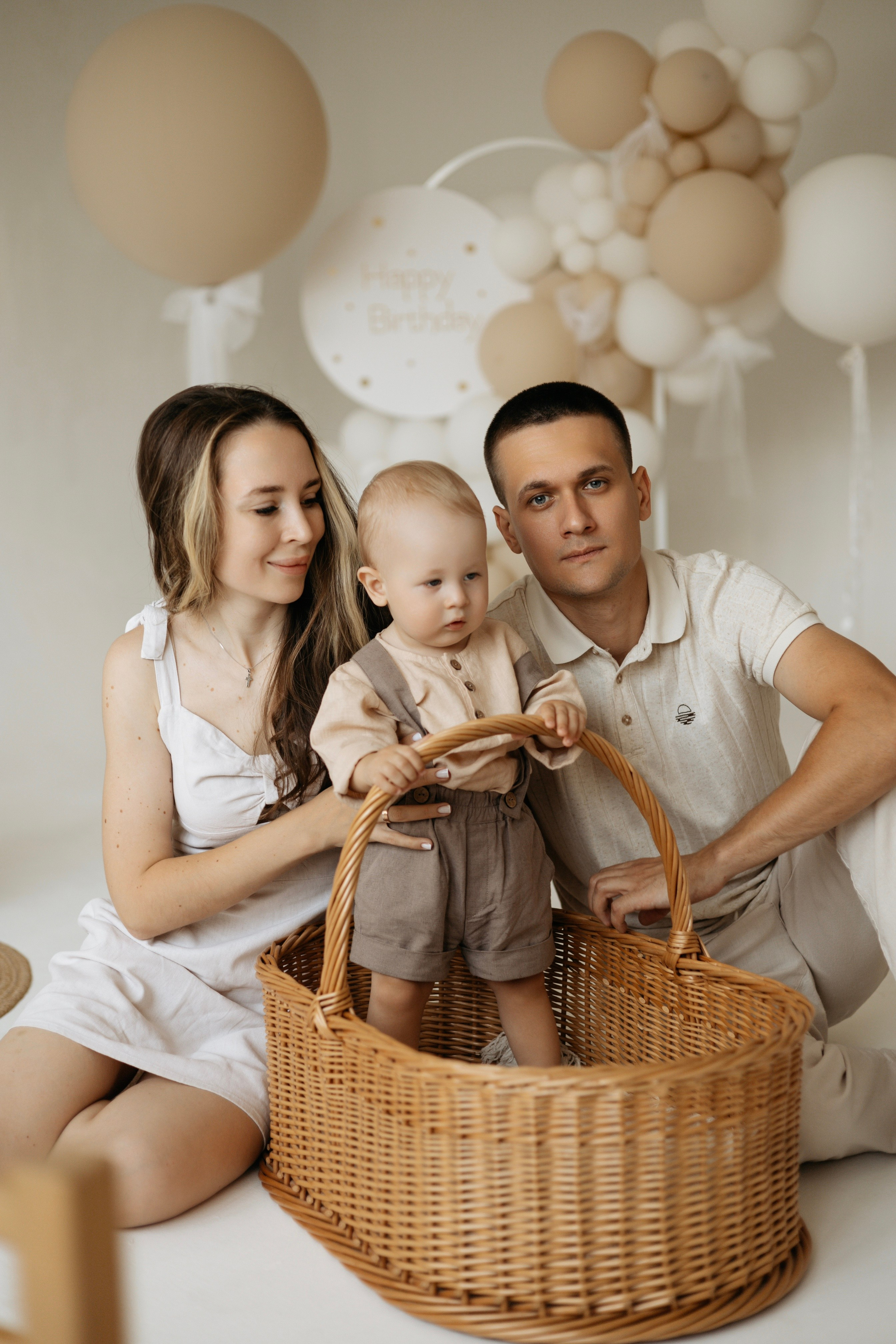 Артёму годик. Самый теплый фотограф в Краснодаре Рябоконь Ксения