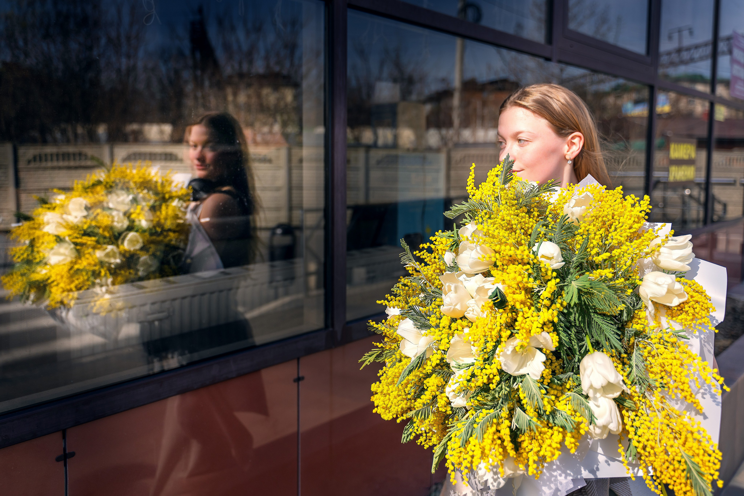 Смешанное цветение и зелень. Главная