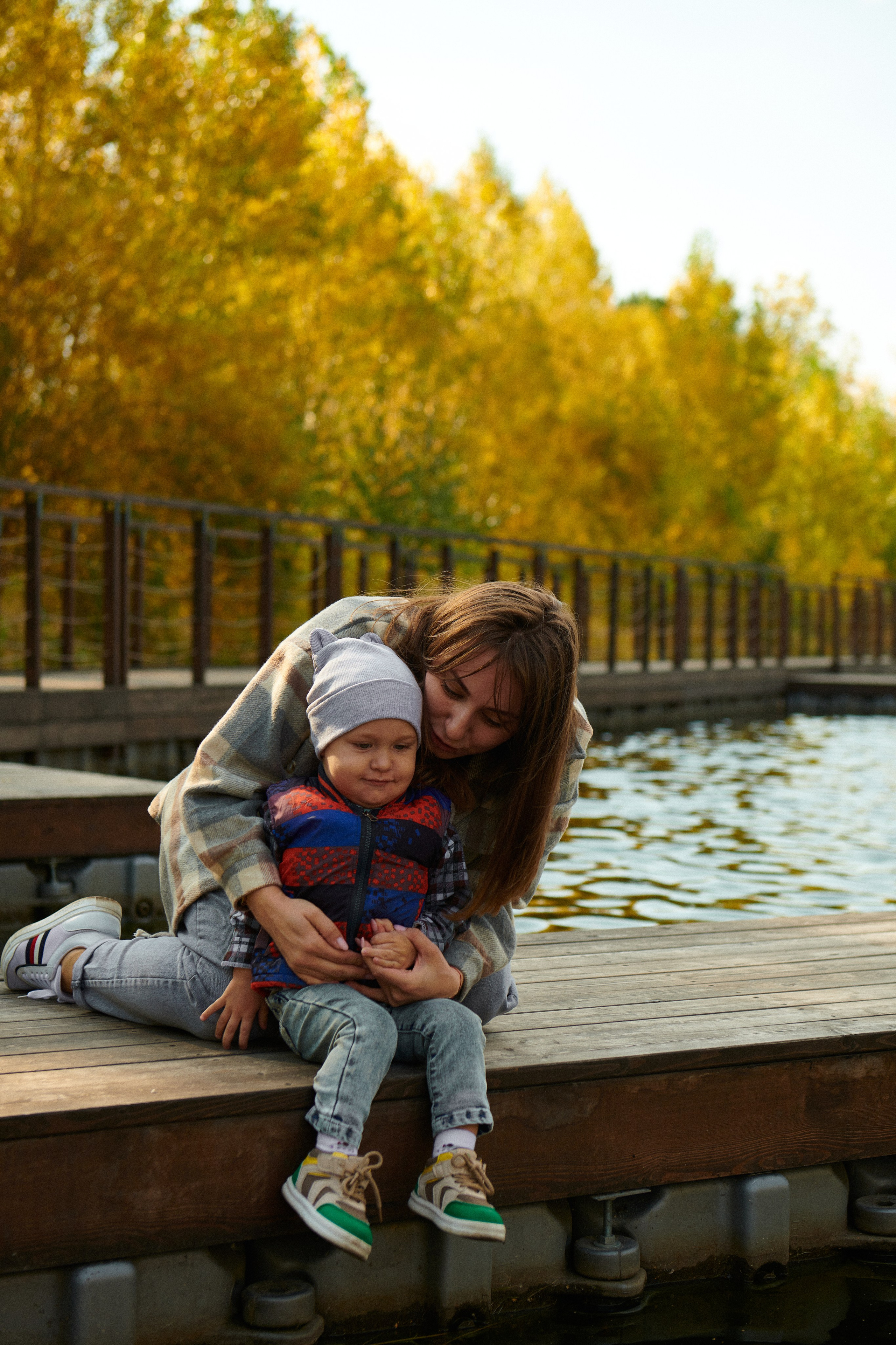 Кристина с мамой и сыном. Фотограф-визажист в Красноярске Алина Духновская