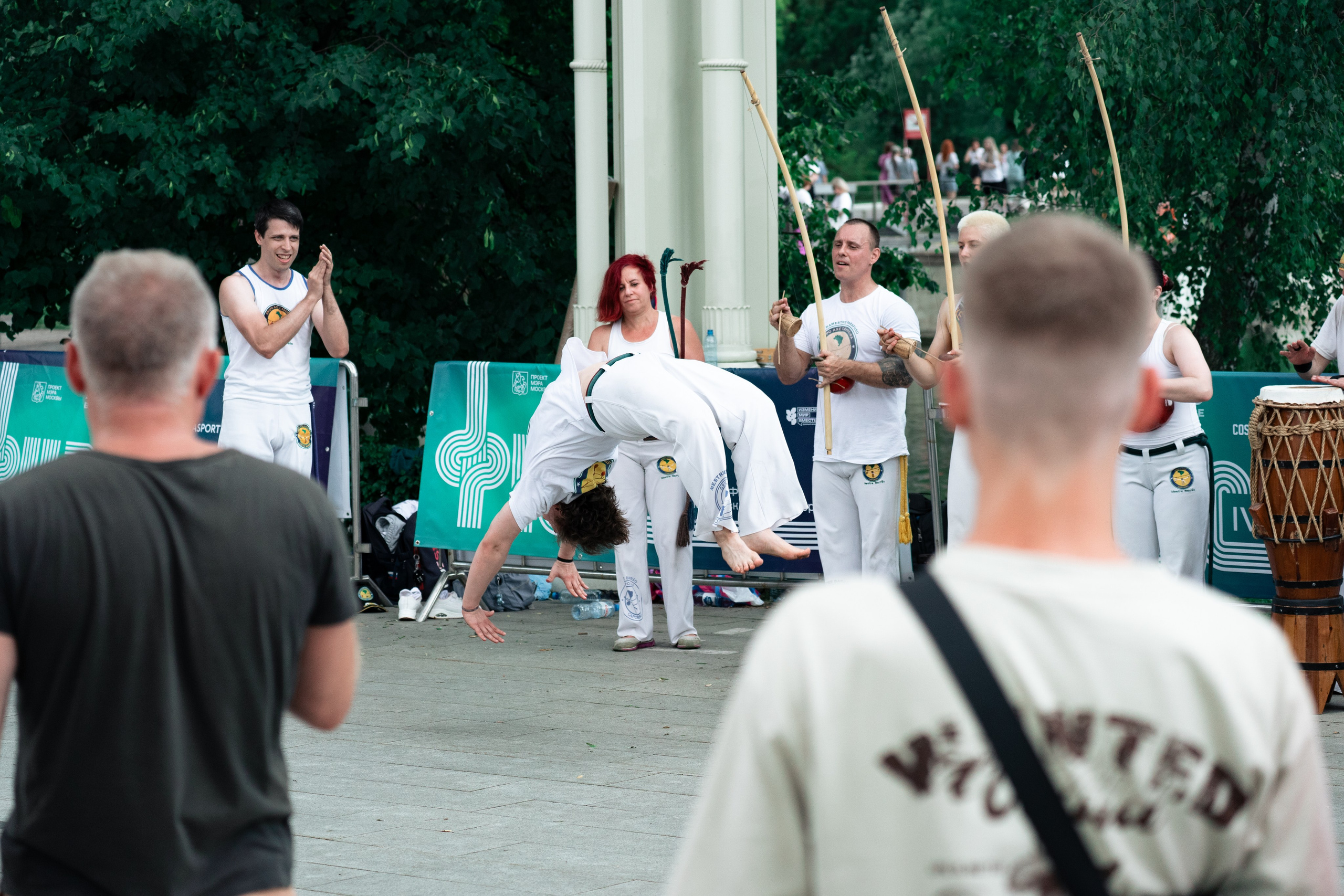 Открытый класс AXE Capoeira на фестивале неолимписких видов спорта на ВДНХ 2025 г:. Фотограф в Москве Ткаченко Владимир