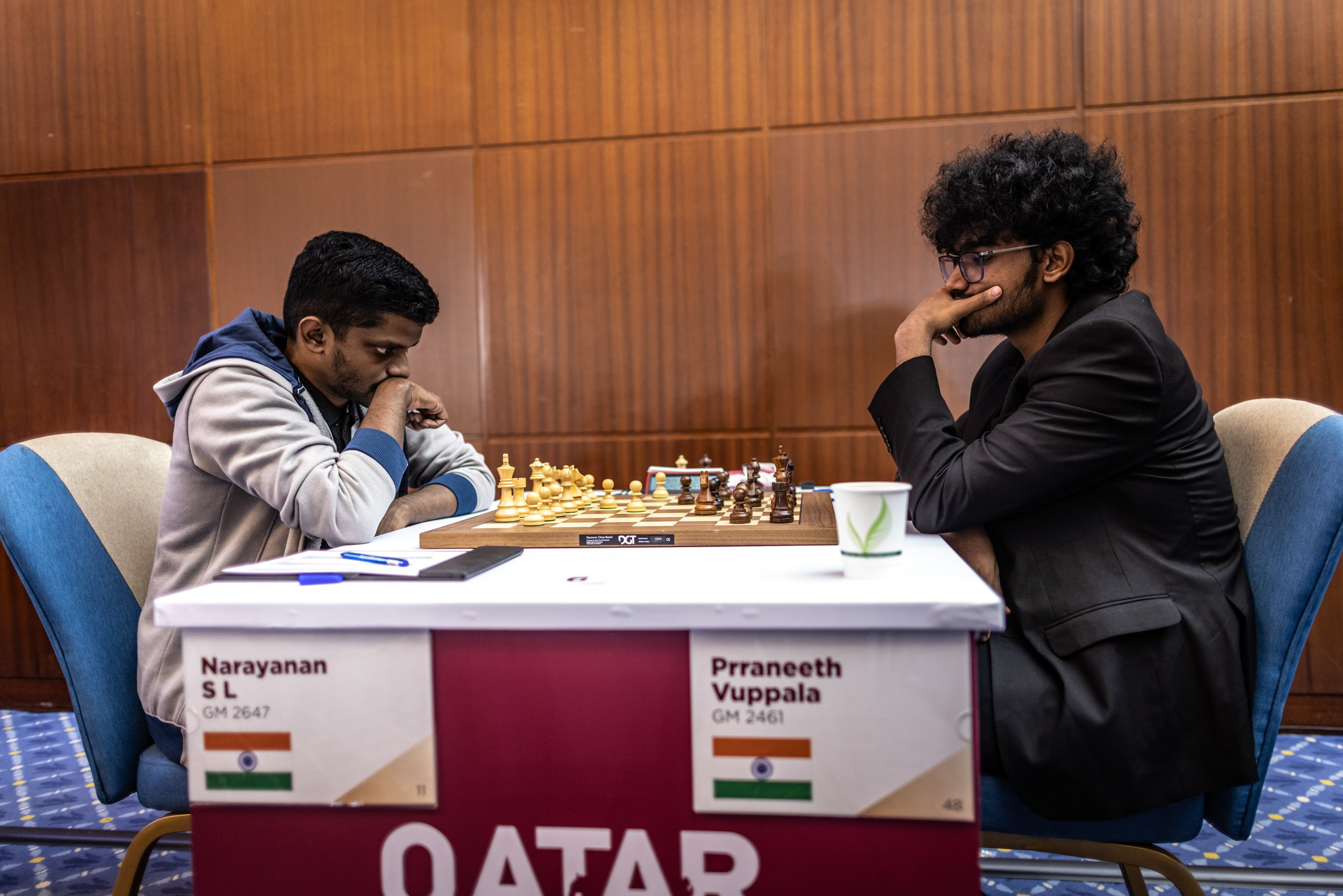 2024.12.04 Qatar Masters Open 2024 — Round2. Фотограф Анна Штурман (репортажная съёмка любых событий и мероприятий) Anna Shtourman photographer