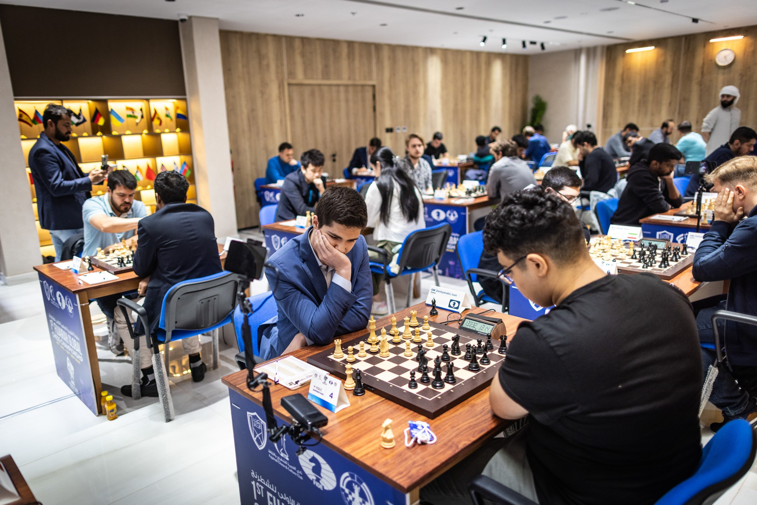 2025.08.26 1st. FUJAIRAH GLOBAL Chess Championship — Round2. Фотограф Анна Штурман (репортажная съёмка любых событий и мероприятий) Anna Shtourman photographer