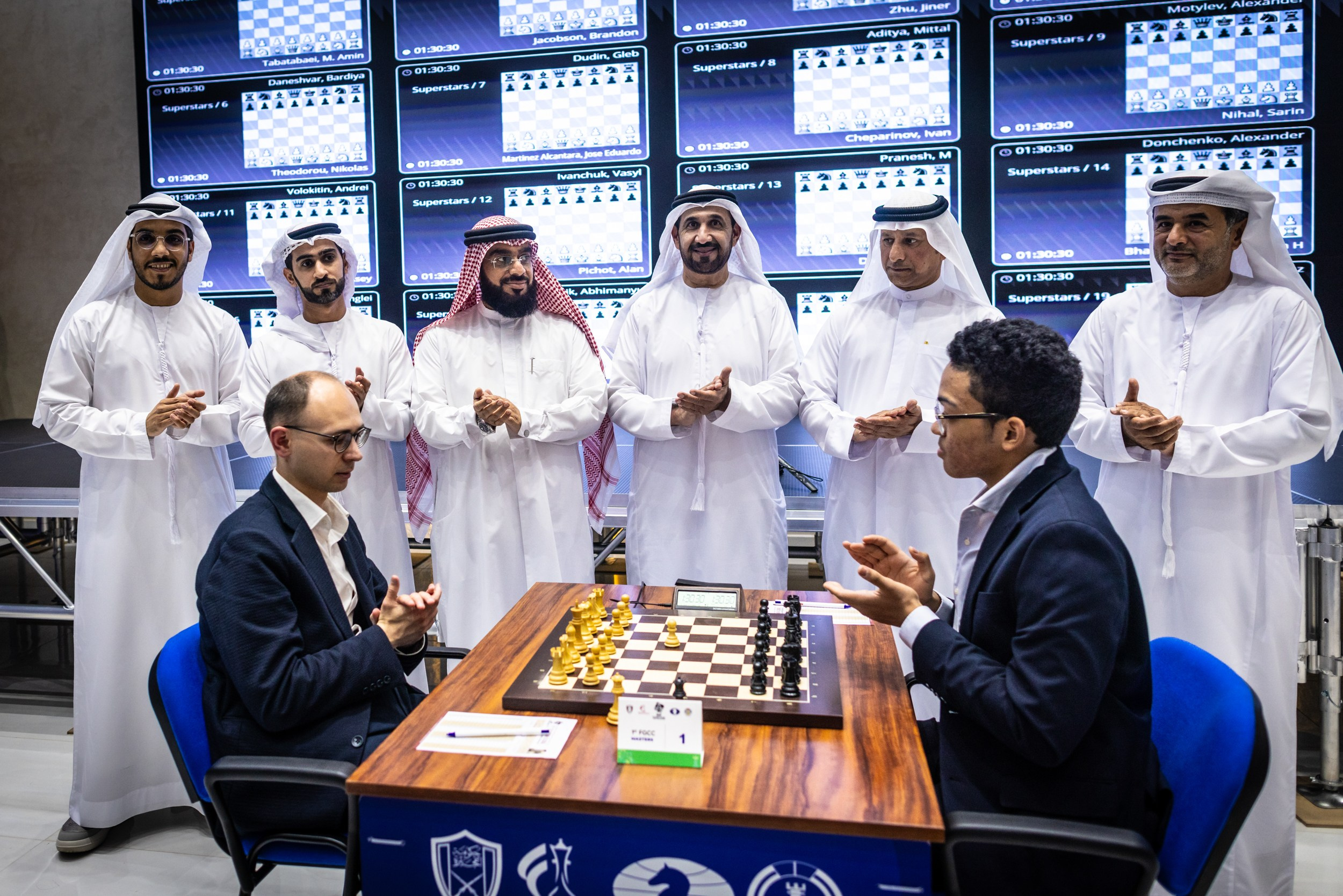 2025.08.29 1st. FUJAIRAH GLOBAL Chess Championship — Round6. Фотограф Анна Штурман (репортажная съёмка любых событий и мероприятий) Anna Shtourman photographer