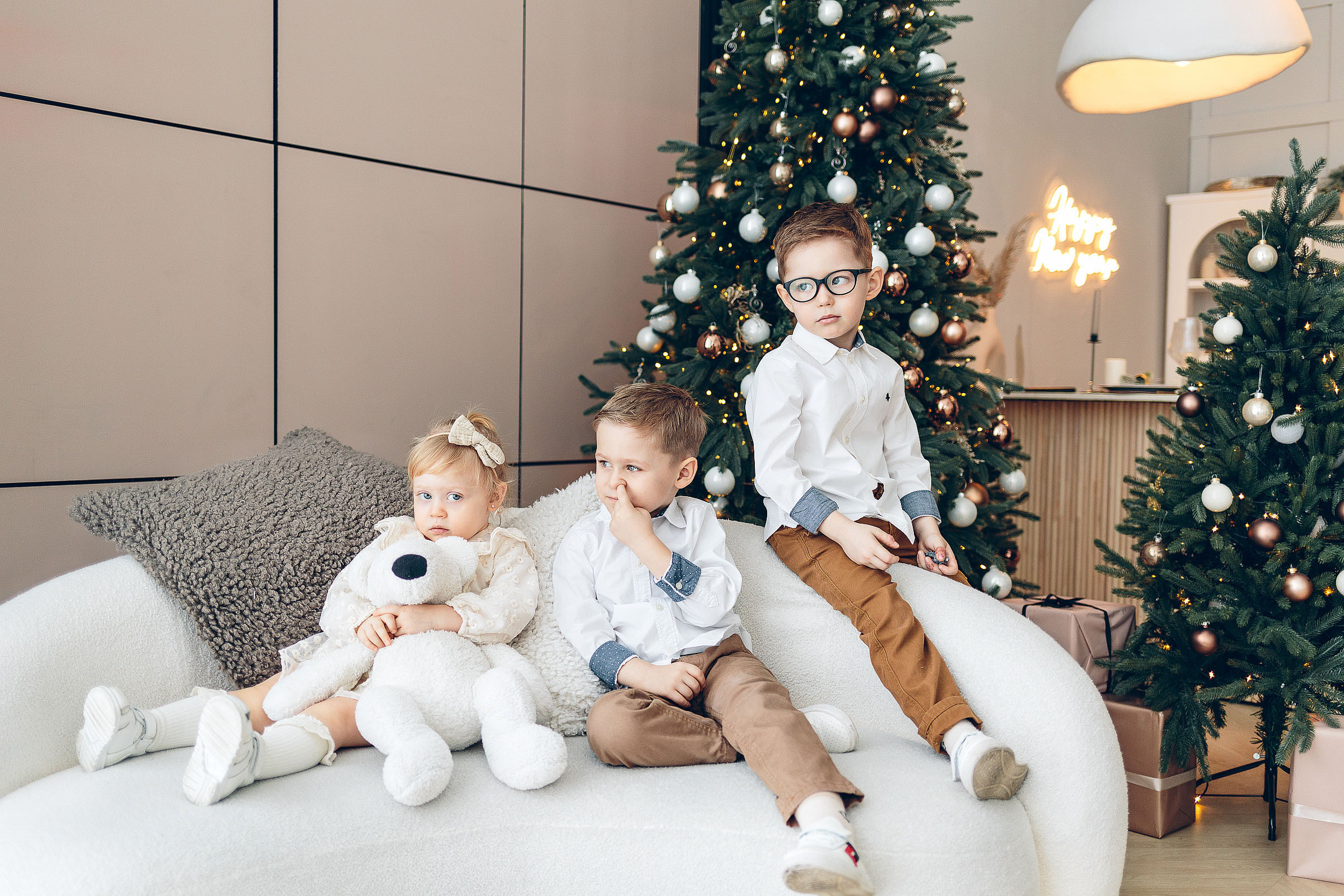 Новогодняя семейная фотосессия Магнитогорск. Фотограф Андрей Куликов