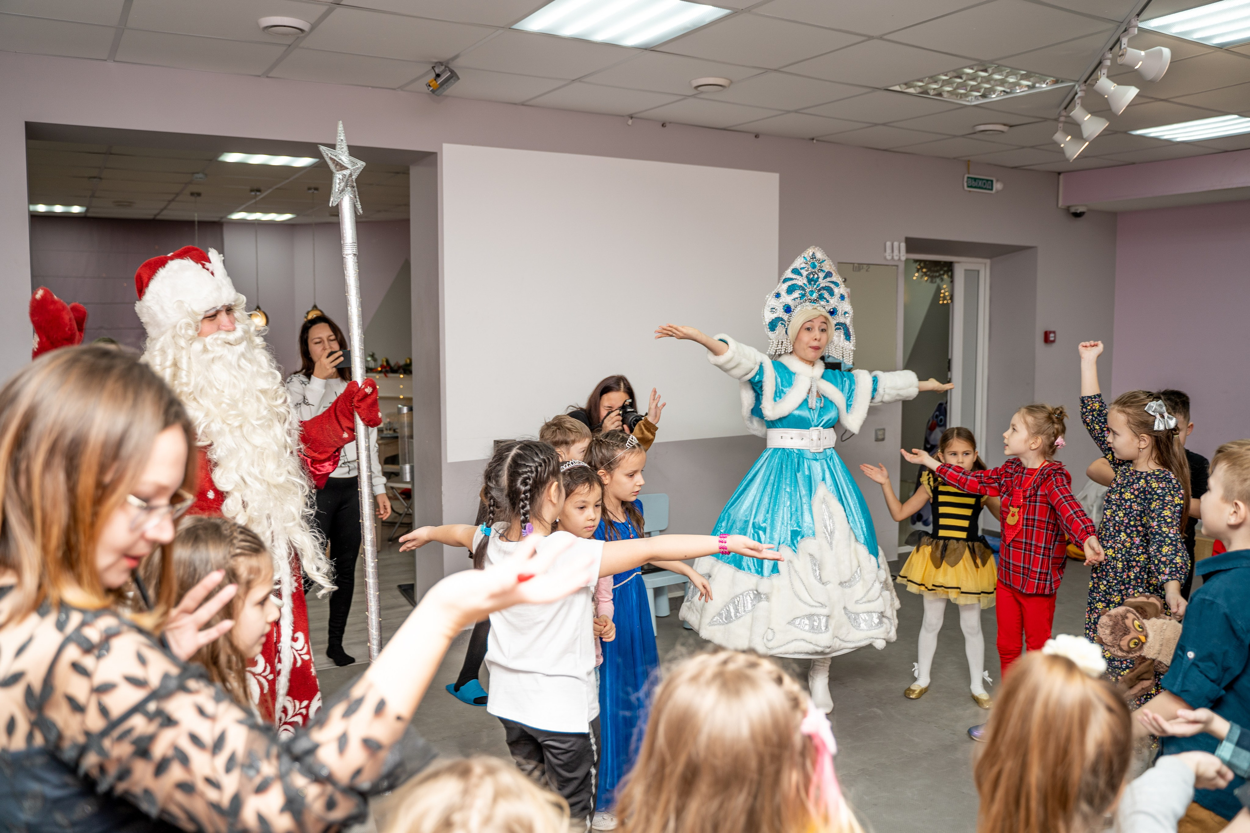1 гимназия Новогодний утренник. Свадебный и репортажный фотограф в Уфе| Осетрова Ольга