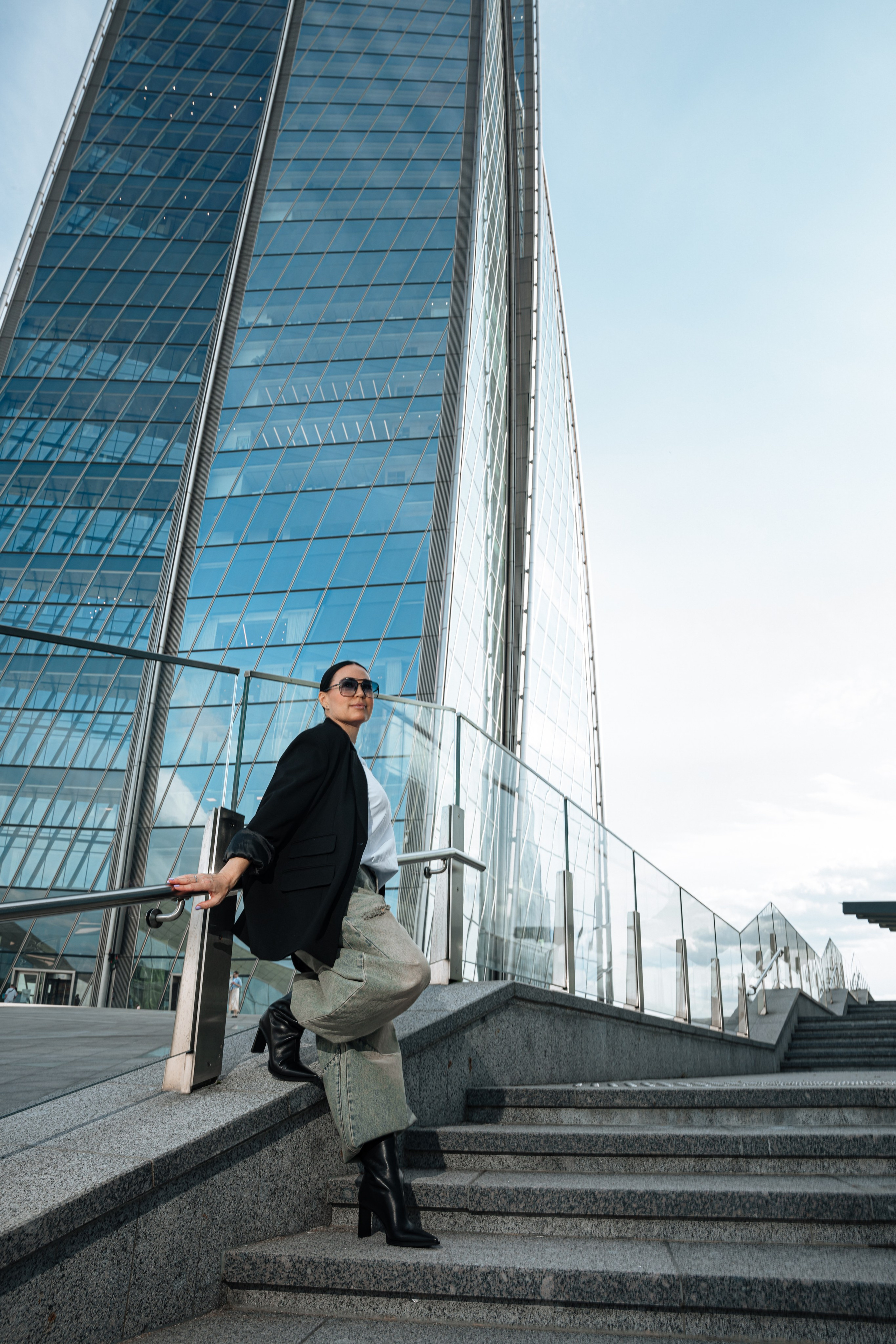 Елена. Лахта центр. Портретный фотограф в Санкт-Петербурге Дмитриева Наталия