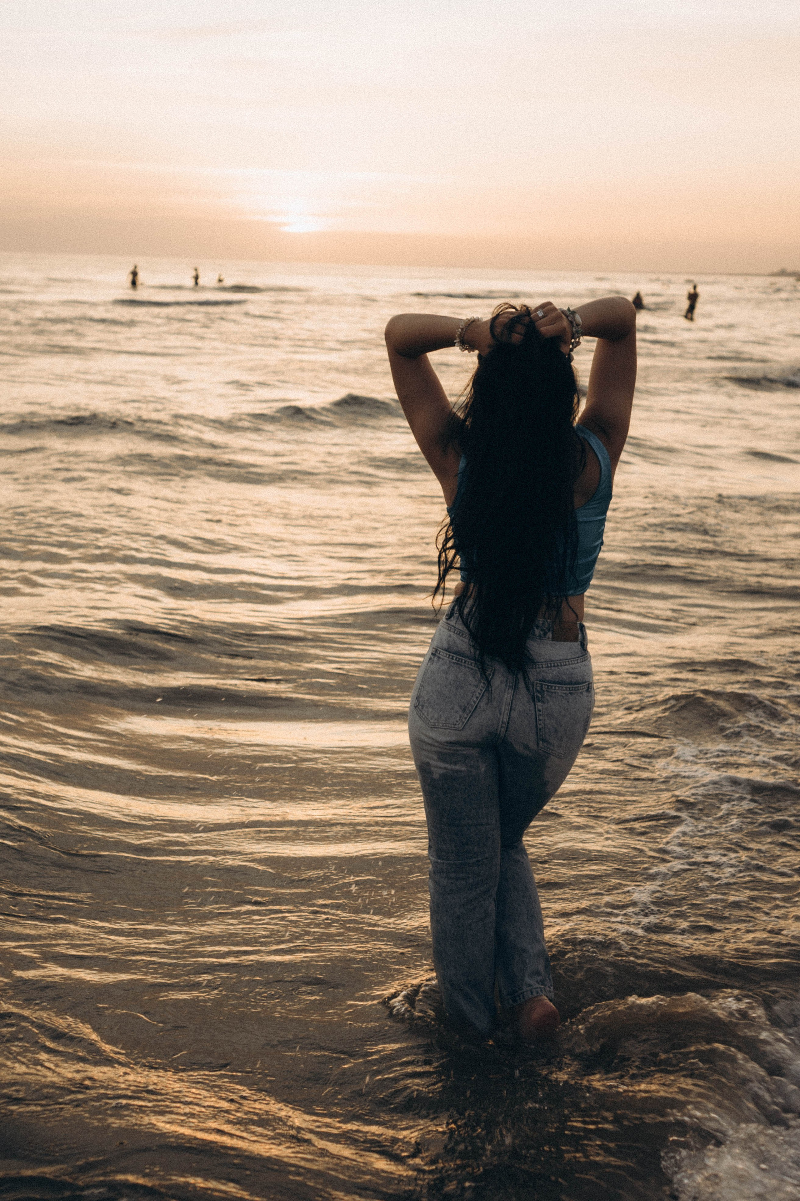 Июльский вечер на берегу черного моря. Профессиональный фотограф, Санкт-Петербург — Виктория Богомолова