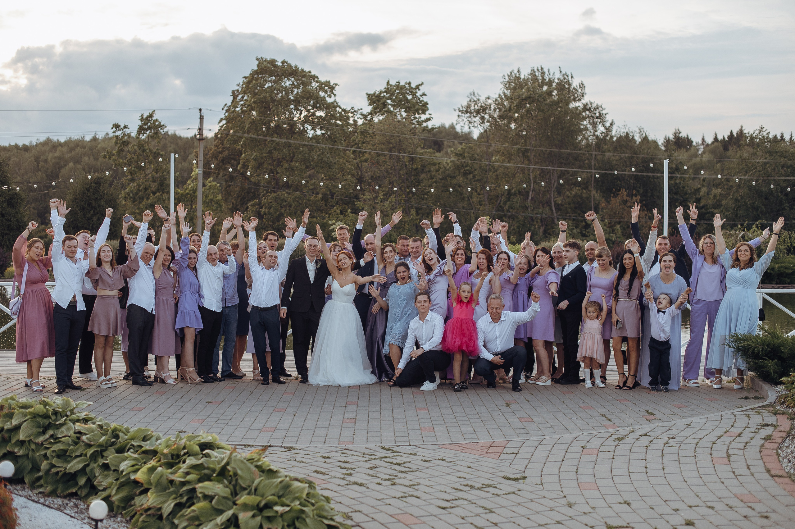 Семейный и дружелюбный свадебный день Людмилы и Сергея. Свадебный фотограф в Ярославле Денис Медоваров