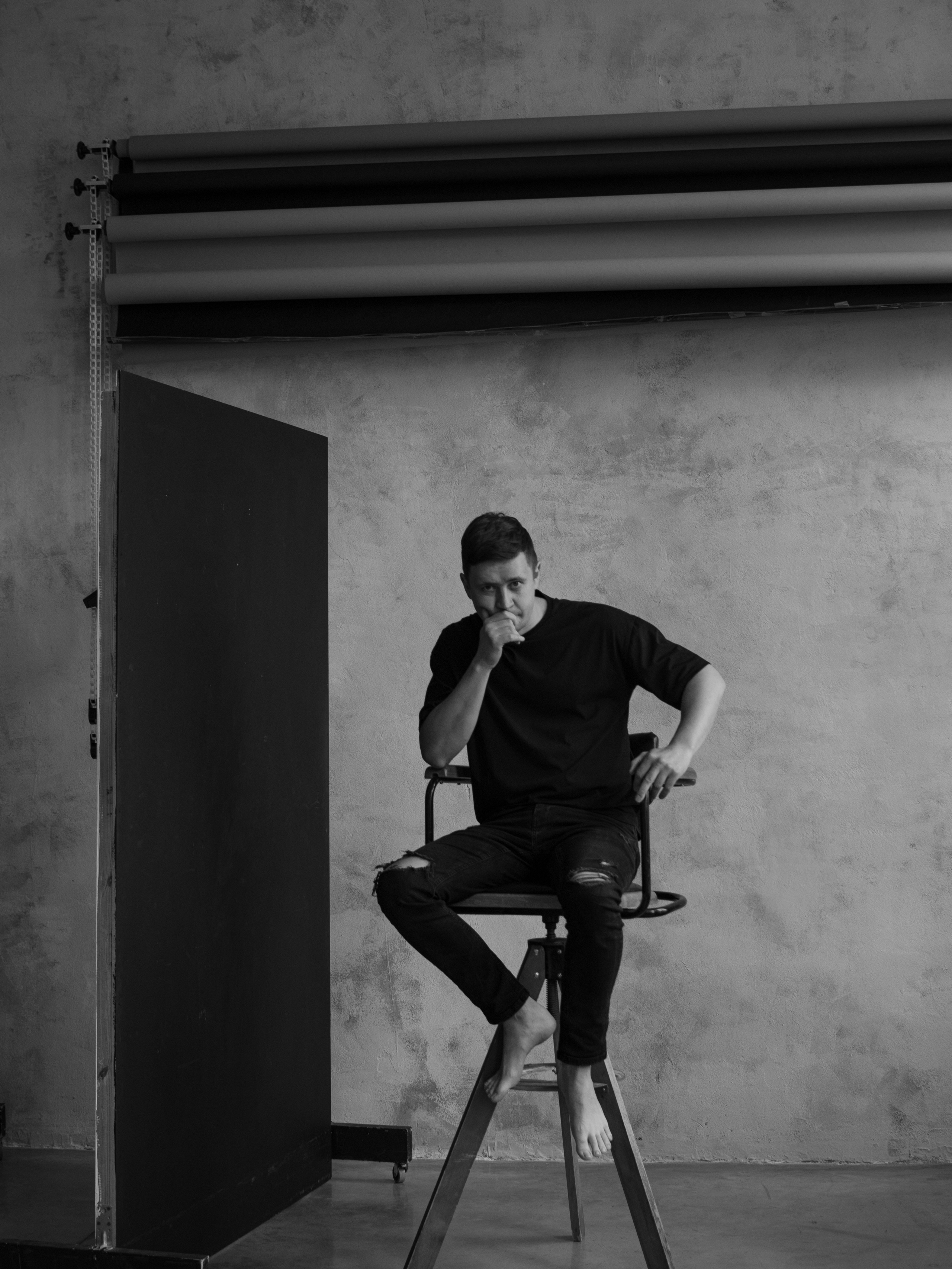 Александр Кузовков. Мужской портрет. Фотограф в Омске Ульяна Красикова. 