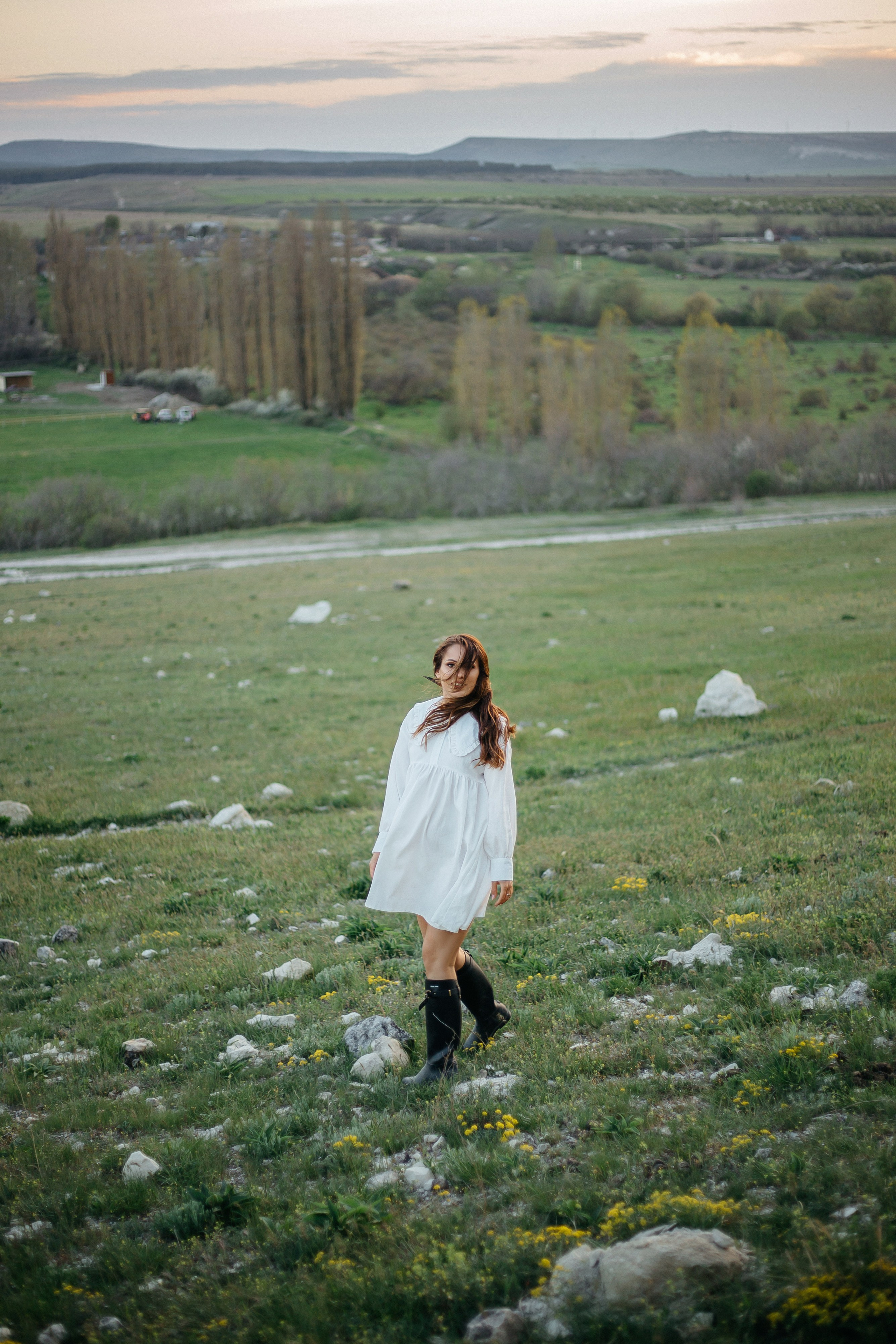 Алина. Белая скала. Фотограф Анна Лейман. Севастополь