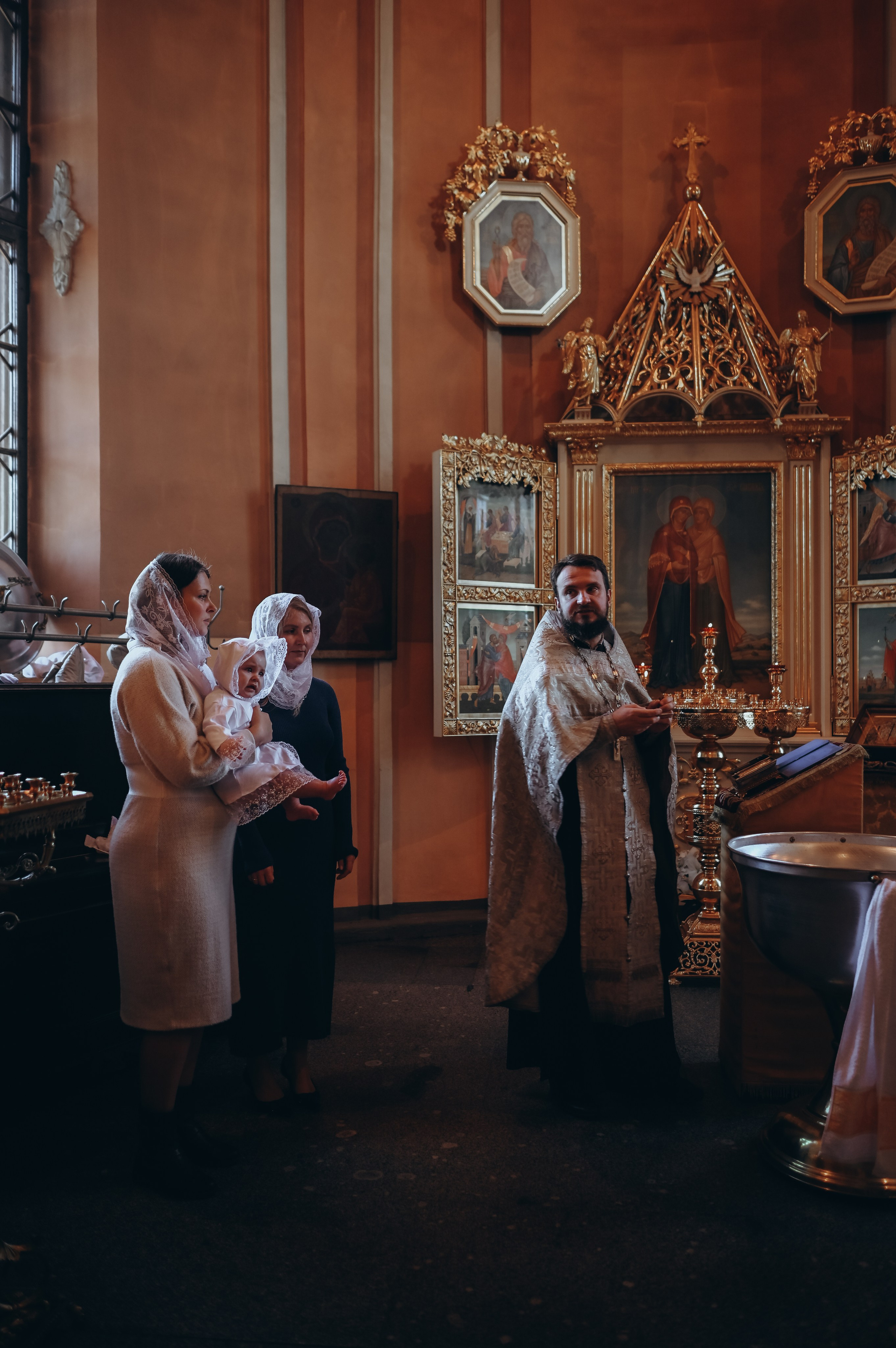 Крещение Любочки. Семейный и свадебный фотограф в Санкт-Петербурге Яна