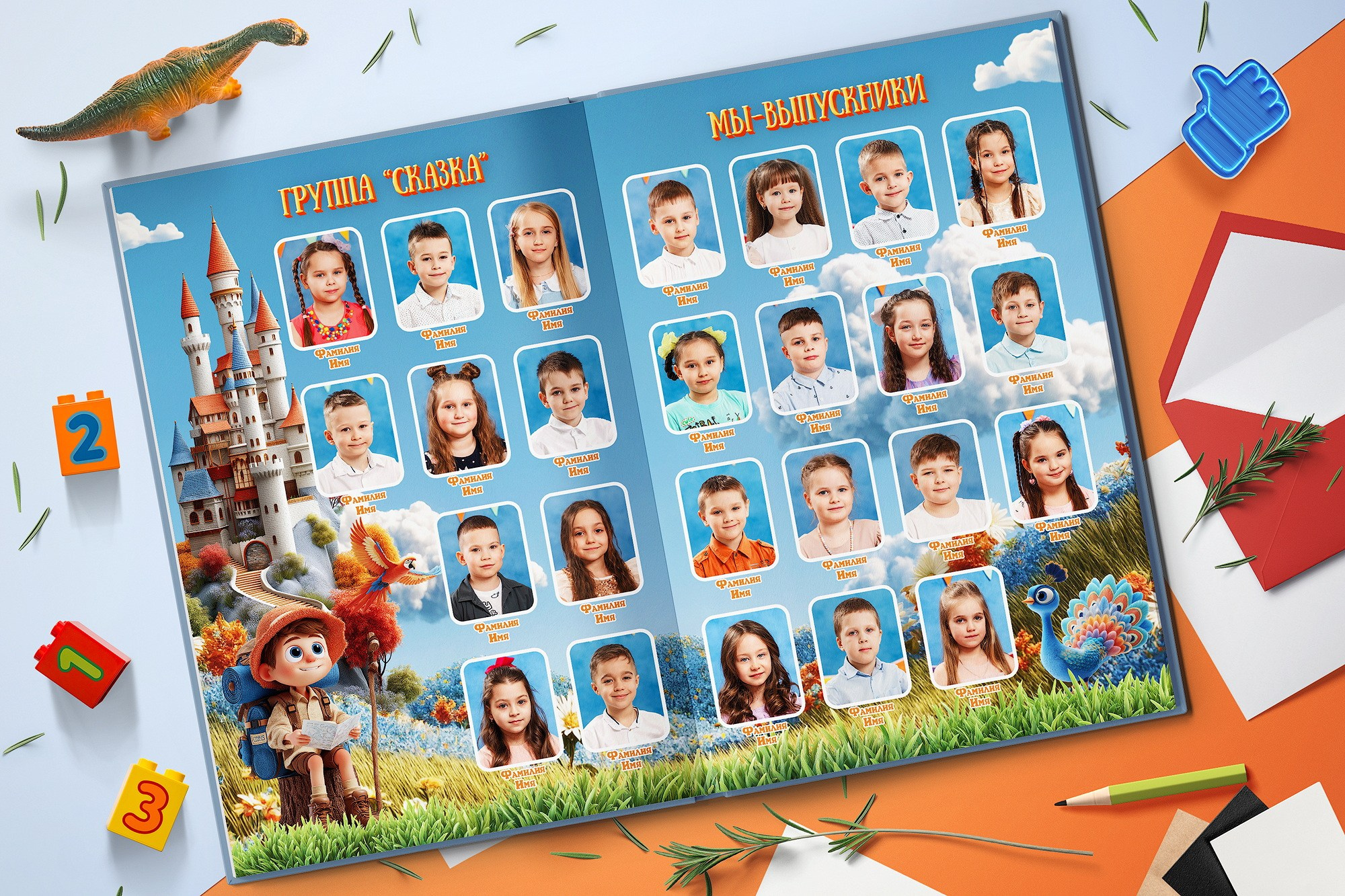 Мой выпускной альбом. Детский фотограф в Магнитогорске Раиль Рахметов