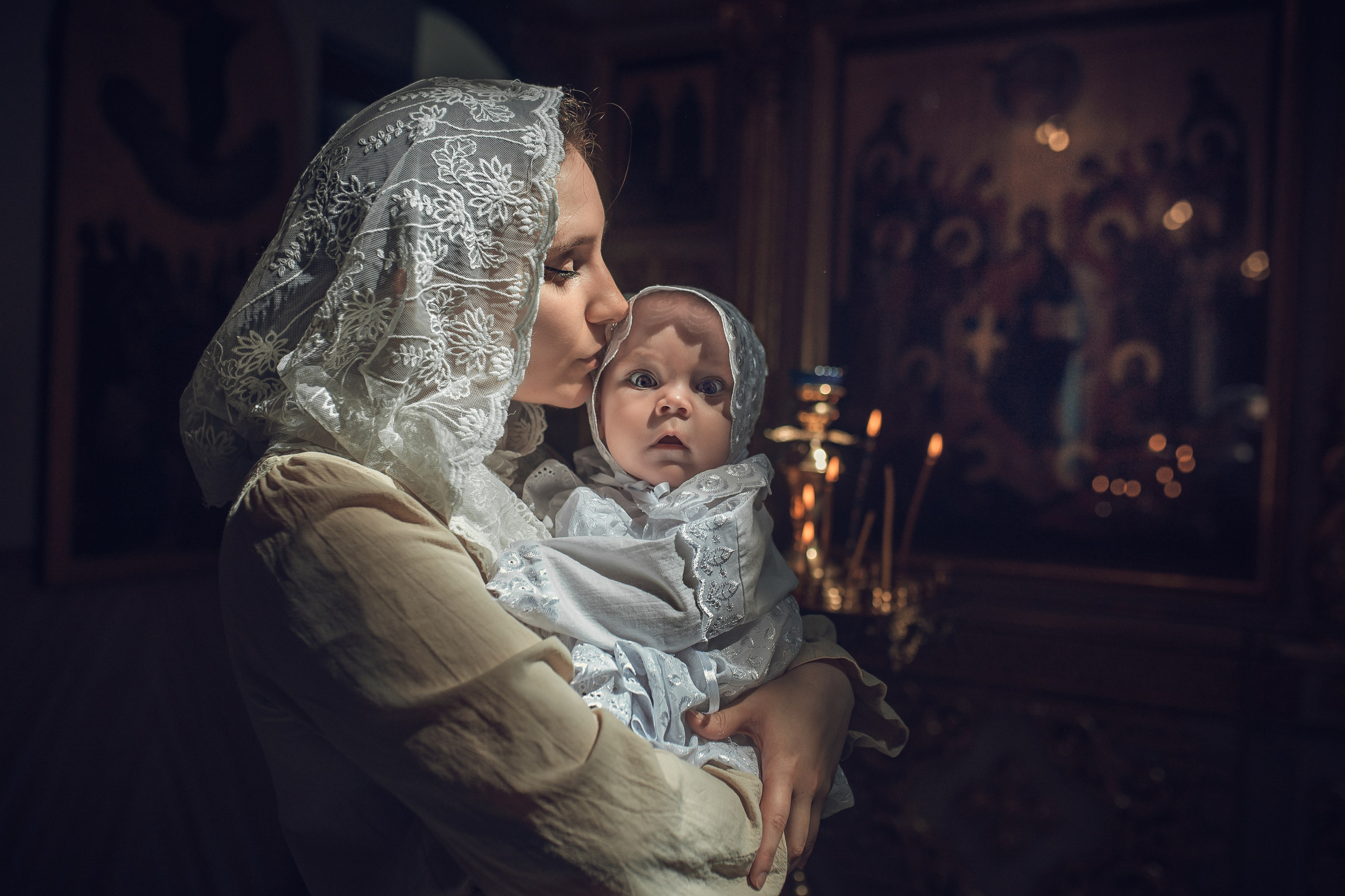 Фотограф на крещение в Саратове Марина Грушина