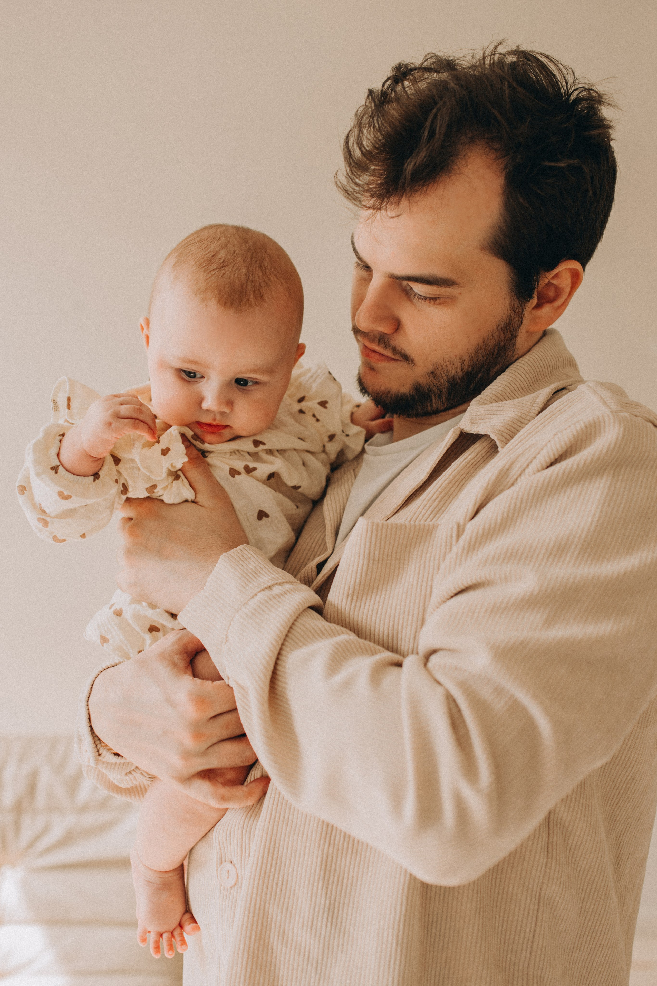 папа с маленькой дочкой фотосессия