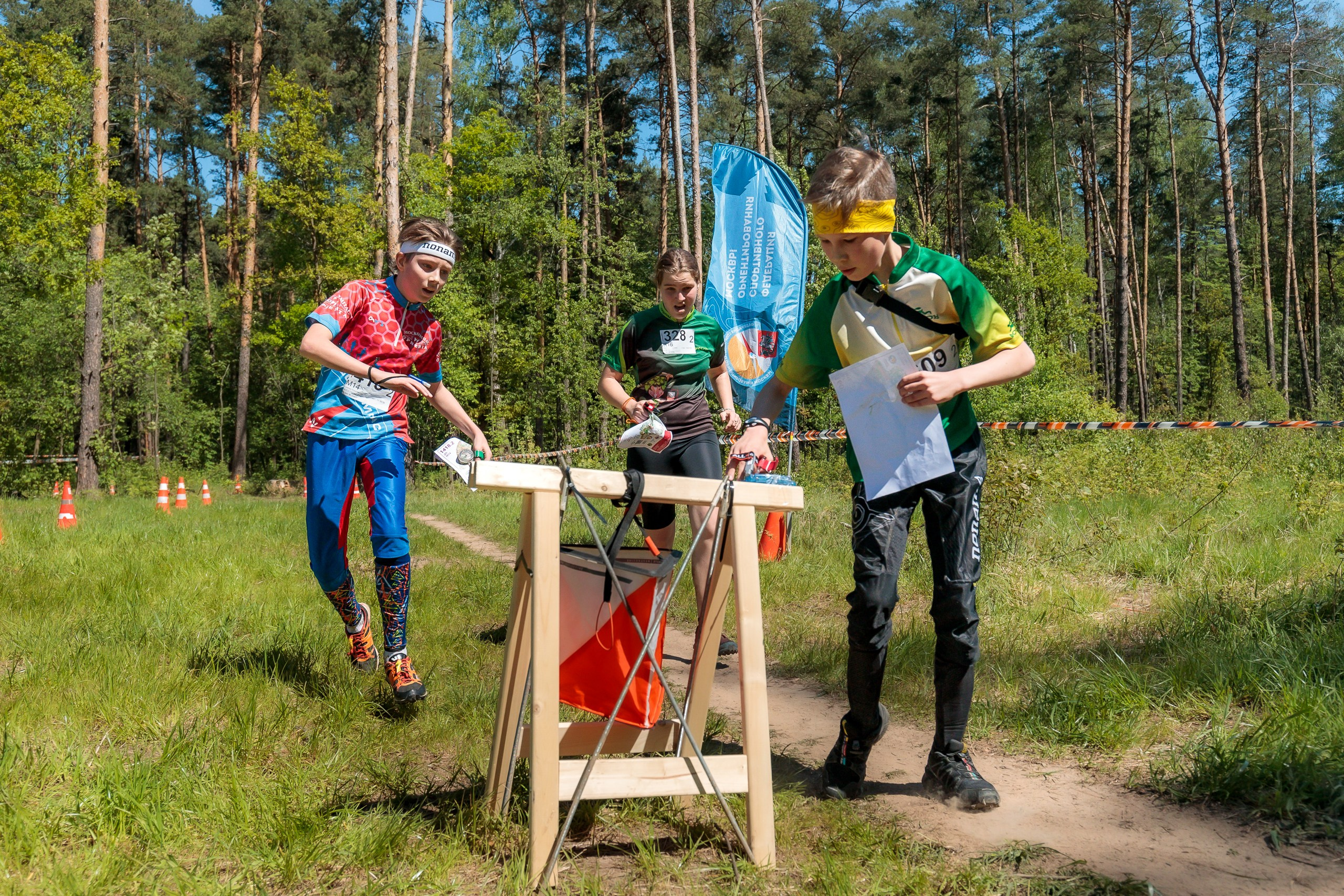 Спортивная фотосъемка outdoor соревнований