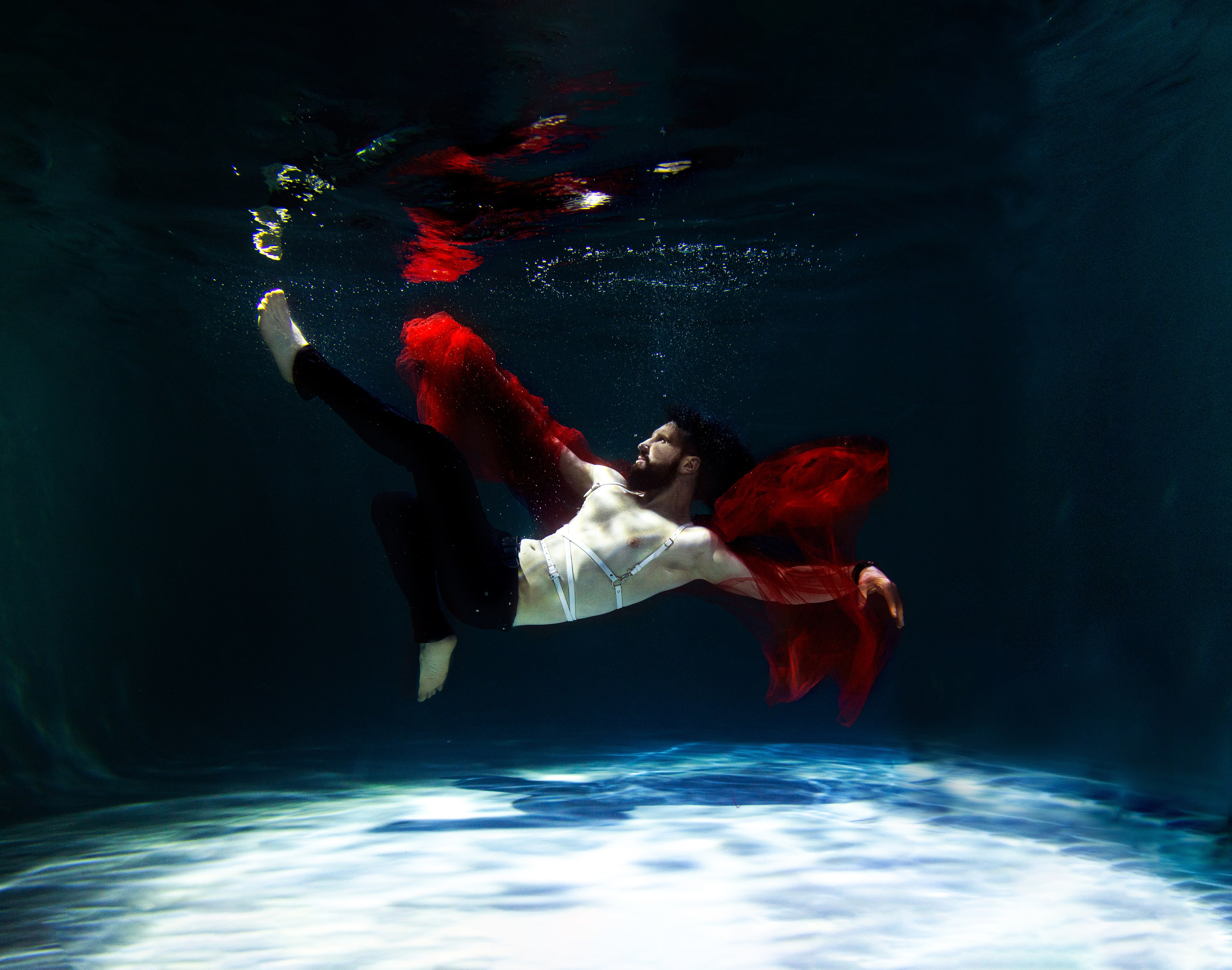 Подводная фотосъёмка. Арт фотограф Серафима Абельман в Москве