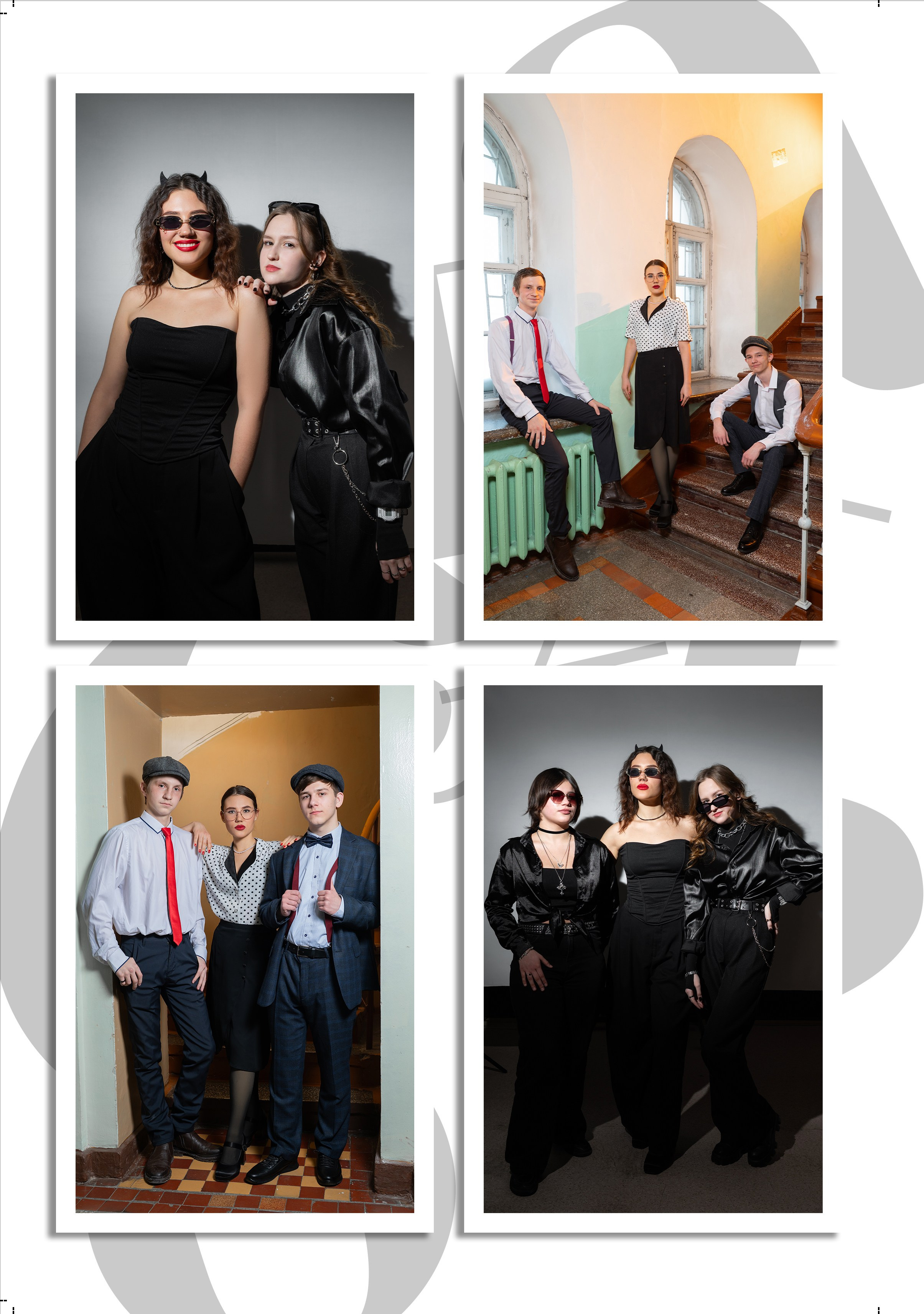 Фотосъемка на альбомы 9-11 классы. Выпускные альбомы Искитим Бердск Новосибирск