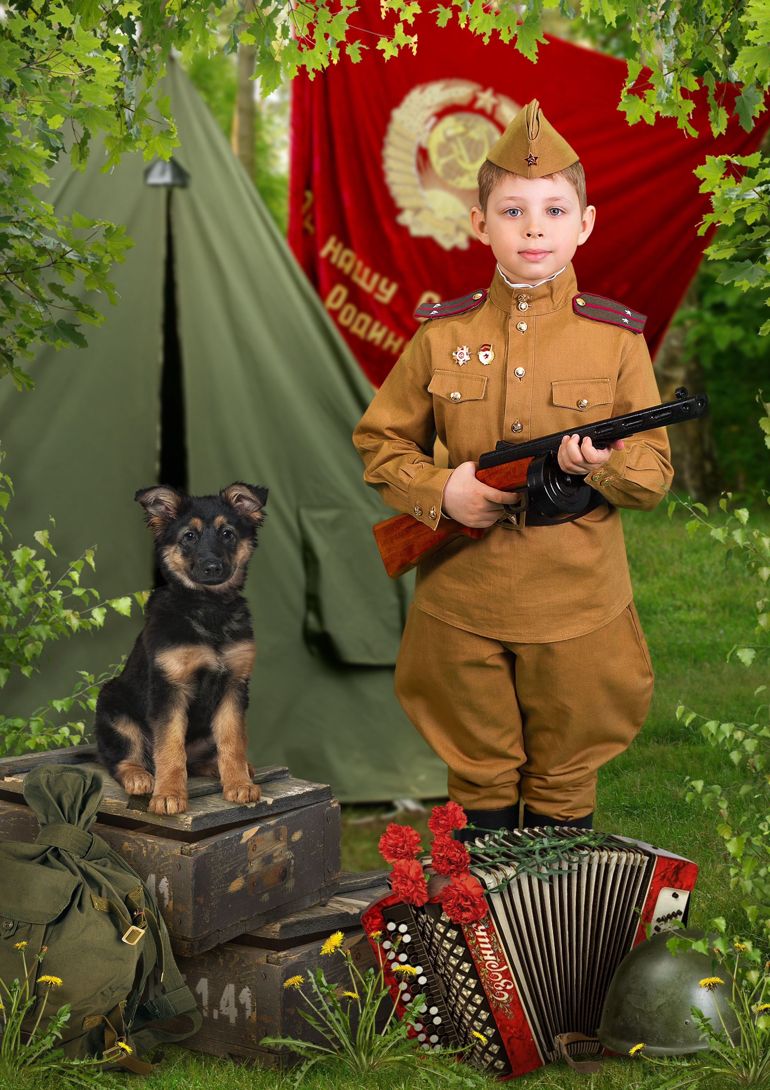 К 9 мая в военной форме. Фотограф в Севастополе и Крыму Антон Попков