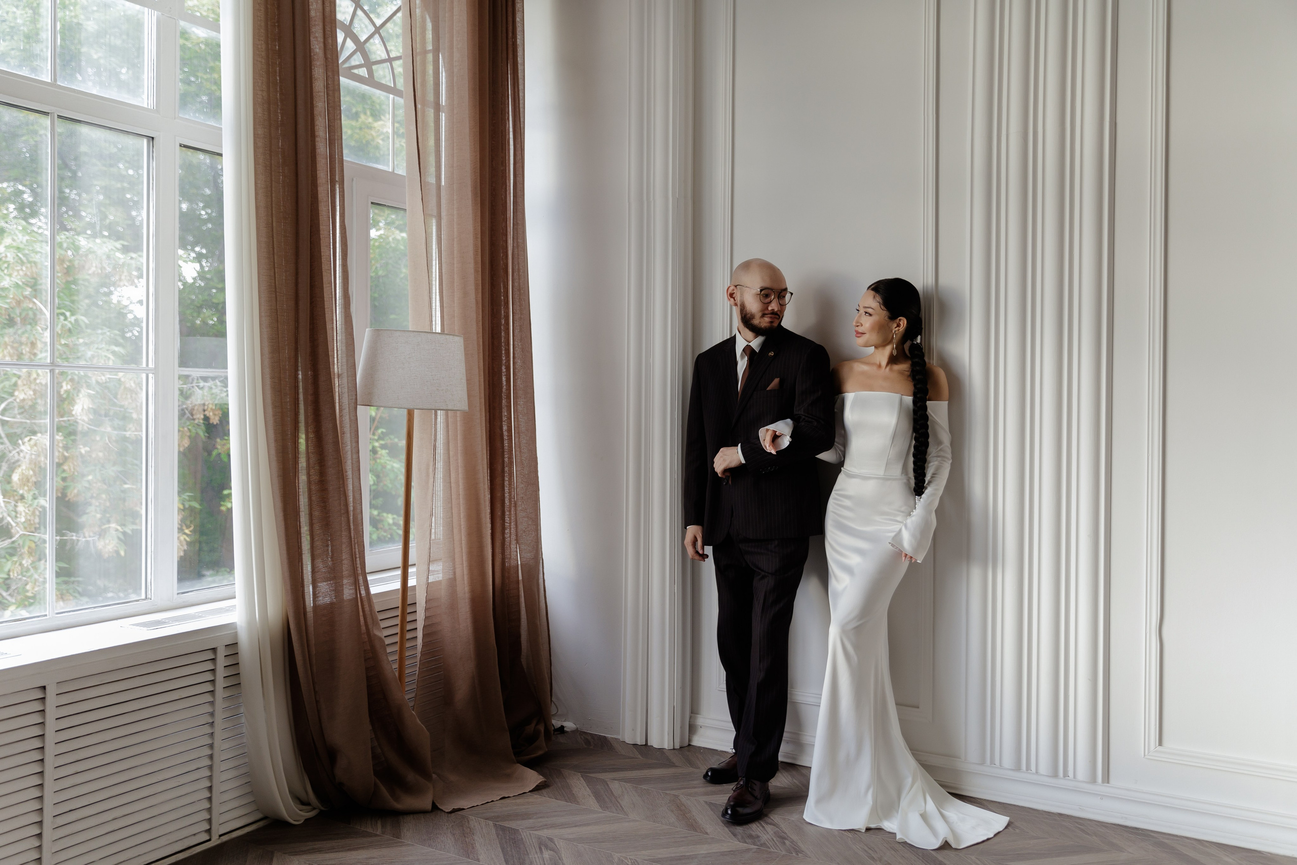 Свадебная в студии. Фотограф Костанай Кукуруза Анжела