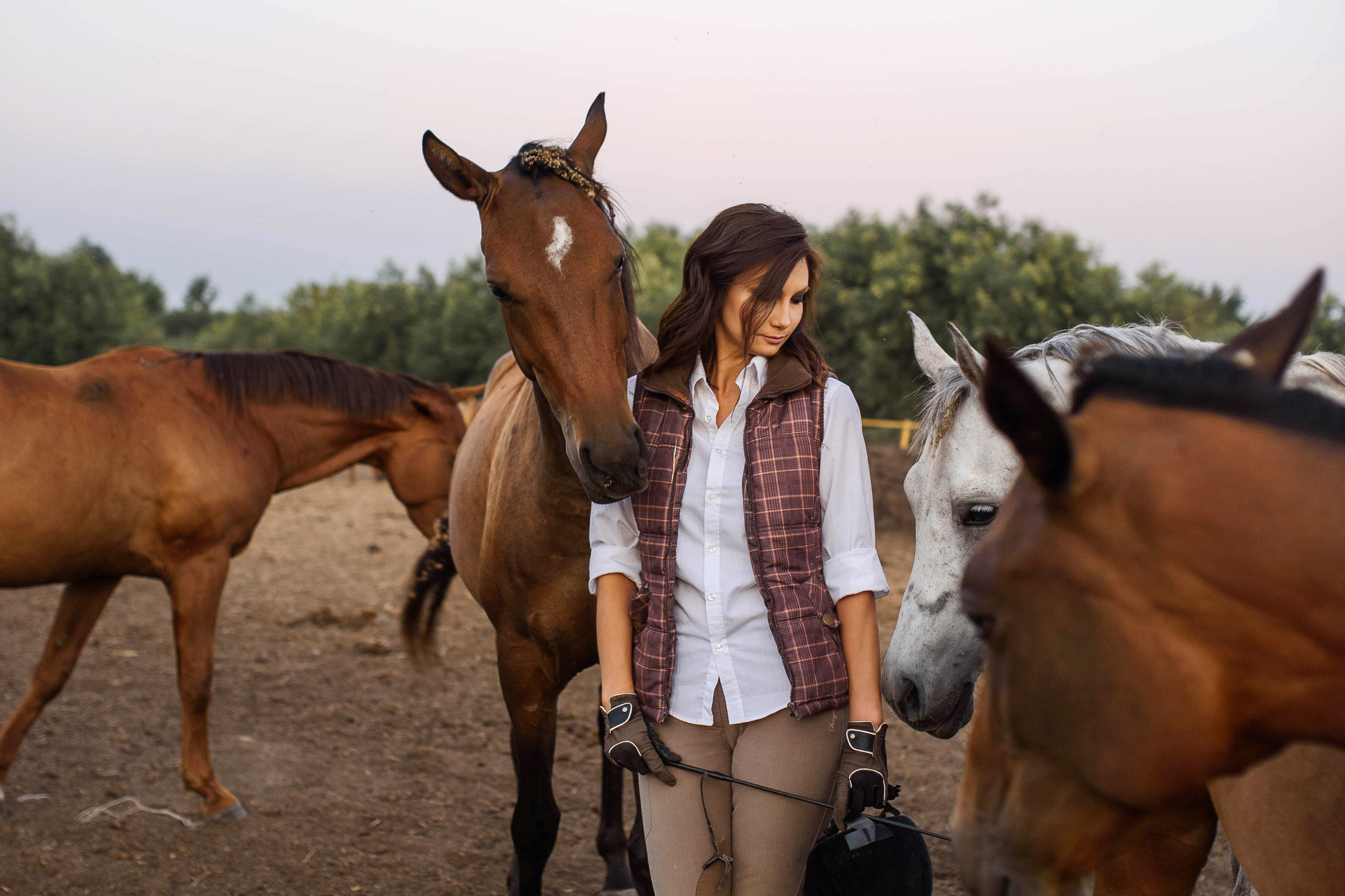 Яна и кони. Свадебный и семейный Фотограф в Пензе Татьяна Лапоногова