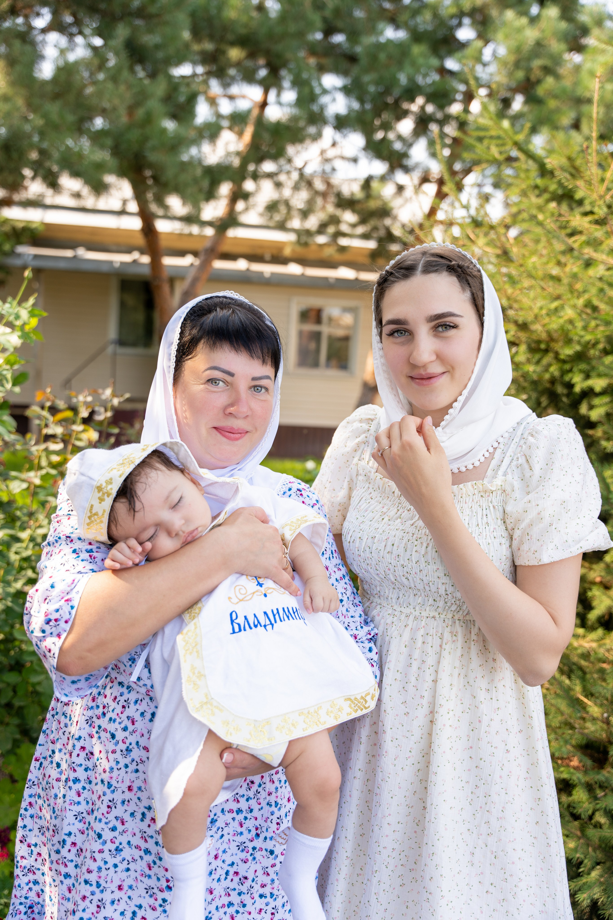Крещение малыша Владимира: начало духовного пути. Фотограф |Ленинск, Волжский, Волгоград| Наталья Савилова