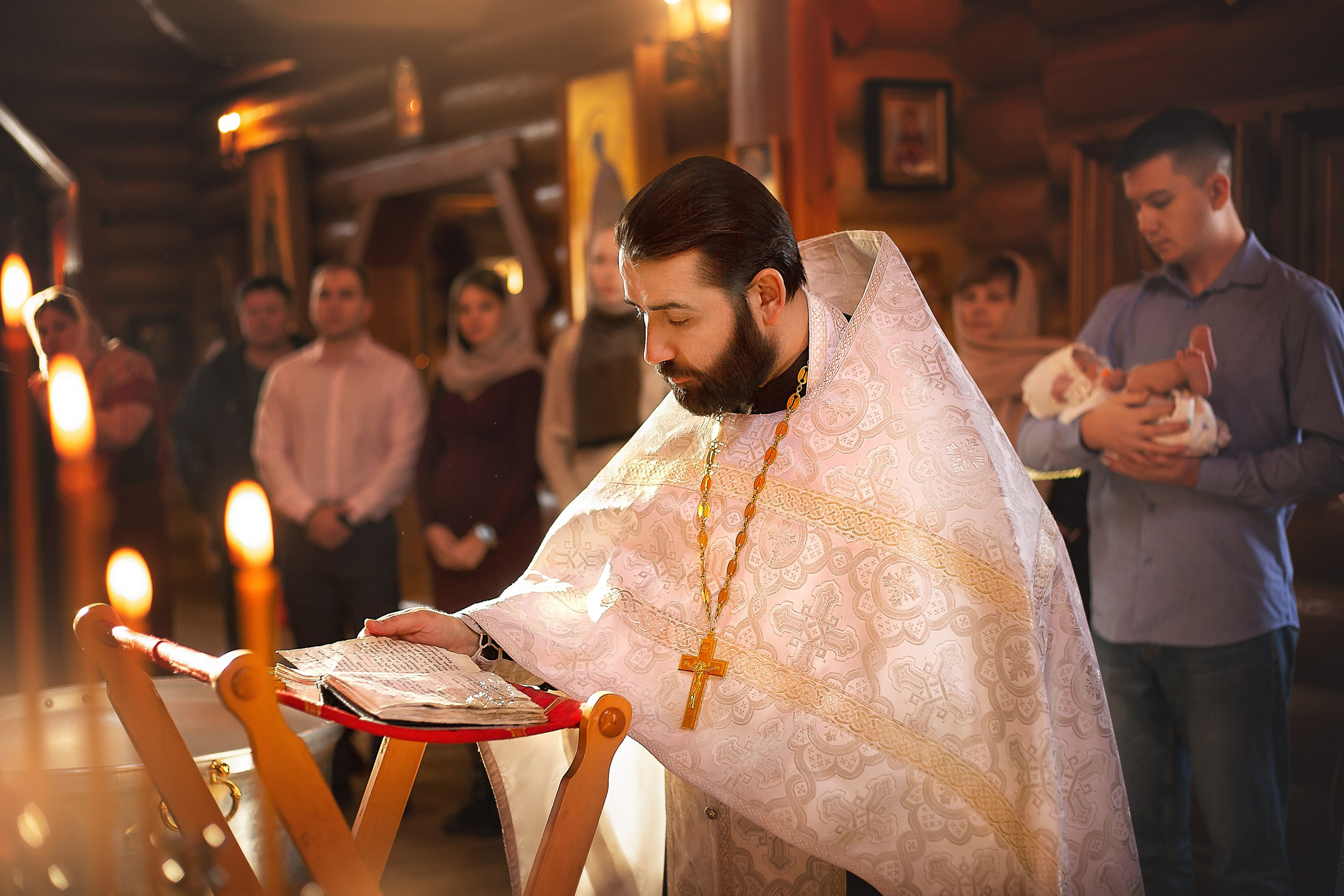 КРЕЩЕНИЕ. Фотограф Юлия Бусыгина