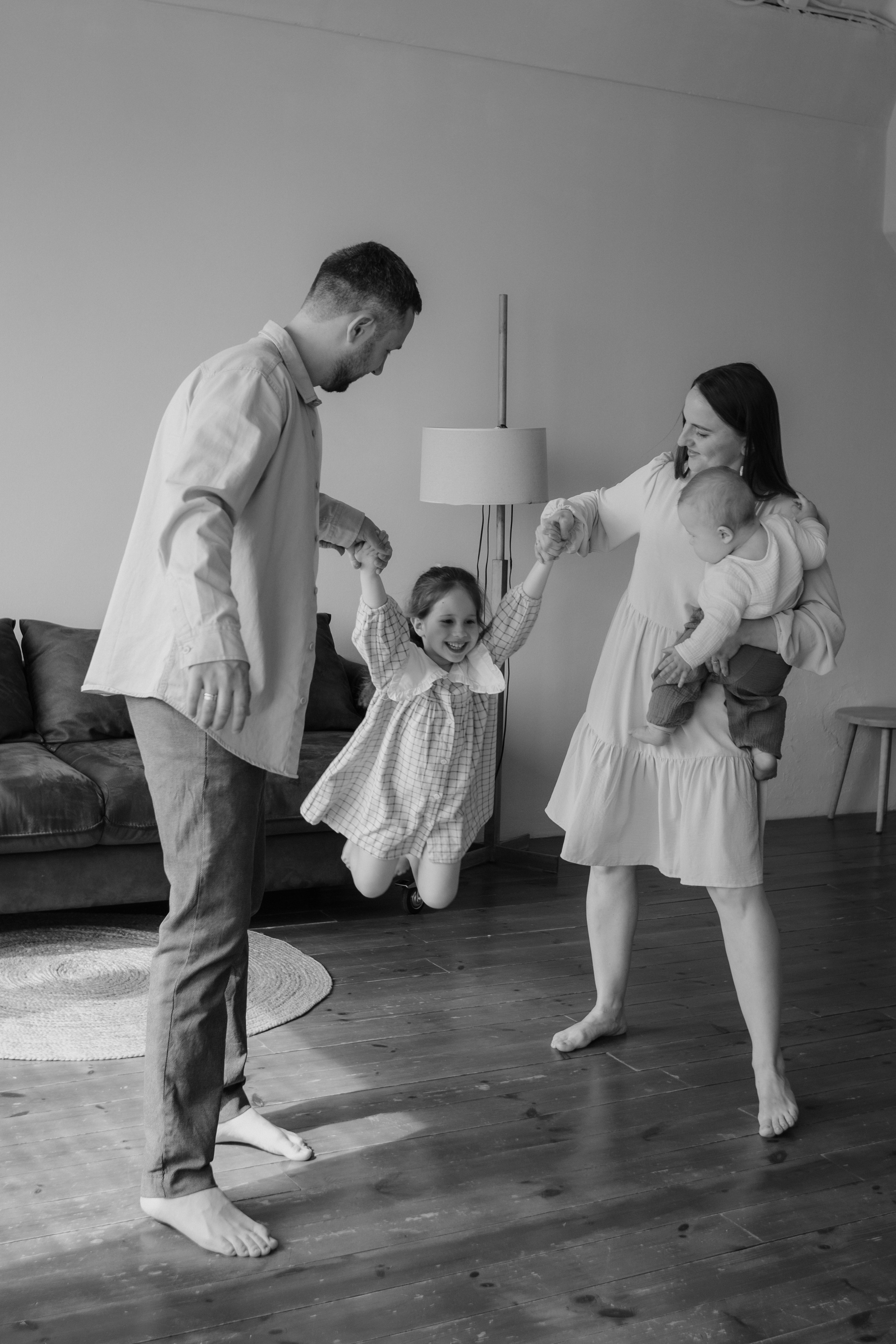 Семейные фотосессии дома и в студии. Семейный и детский фотограф в Москве Александра Михайлечко